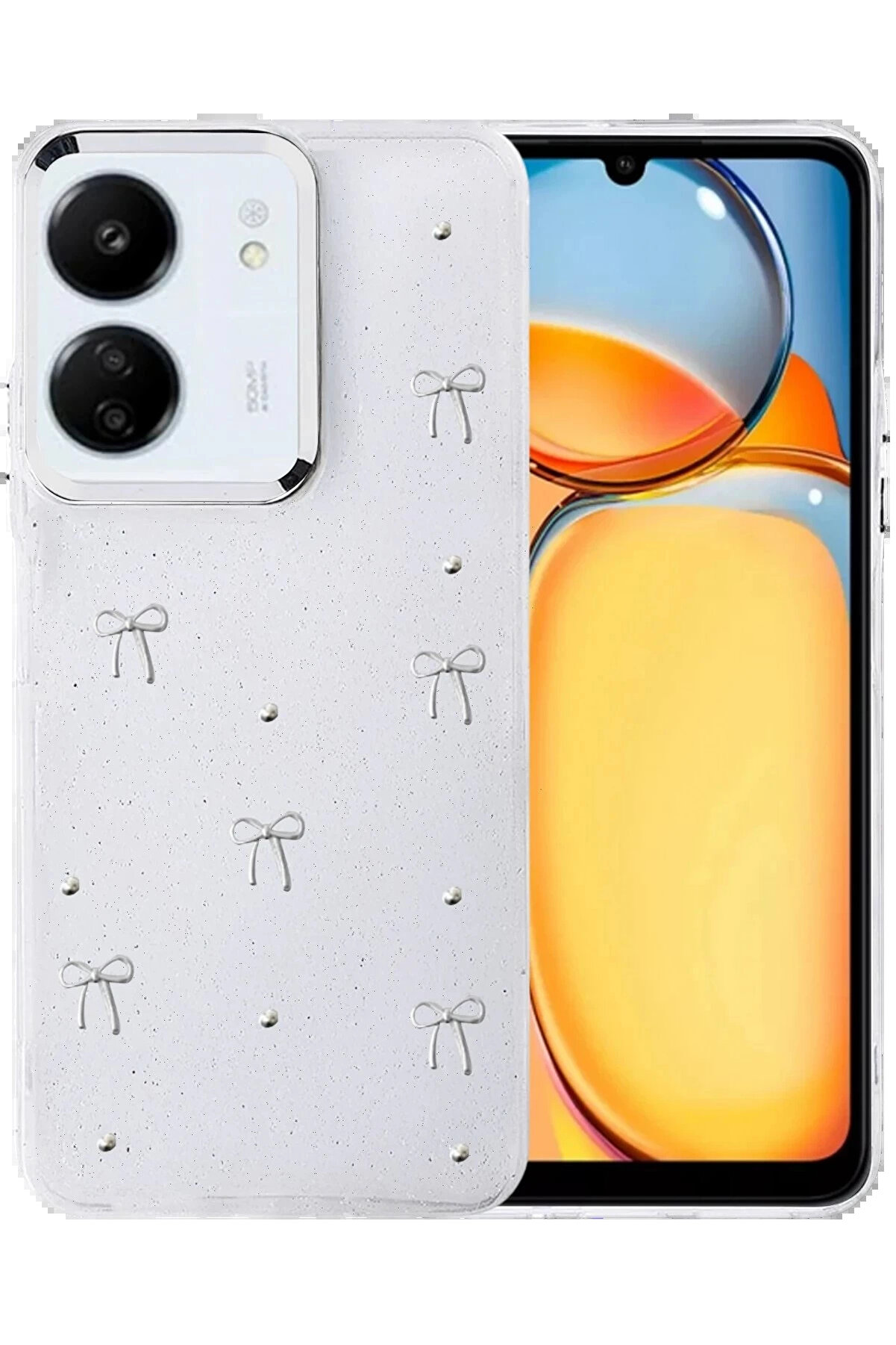 Buti̇k Xi̇aomi̇ Redmi̇ 13C Fi̇yonk Desenli̇ Kapak - Desen 6-(5796)