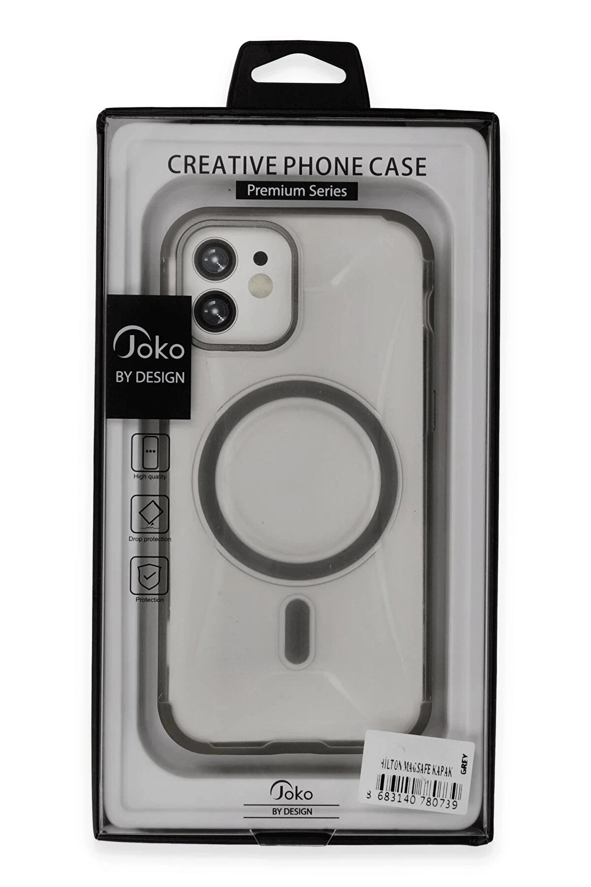 Buti̇k İphone 11 Hi̇lton Magsafe Kapak - Si̇yah-(5796)