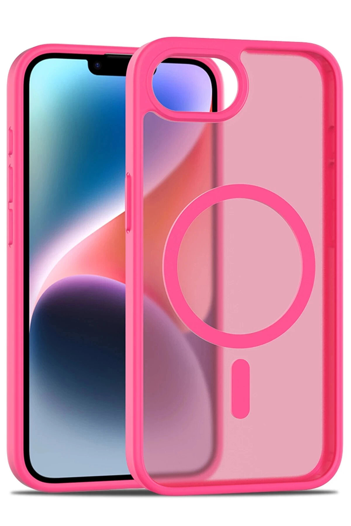 Buti̇k İphone 16E Jota Magsafe Kapak - Rose-(5796)