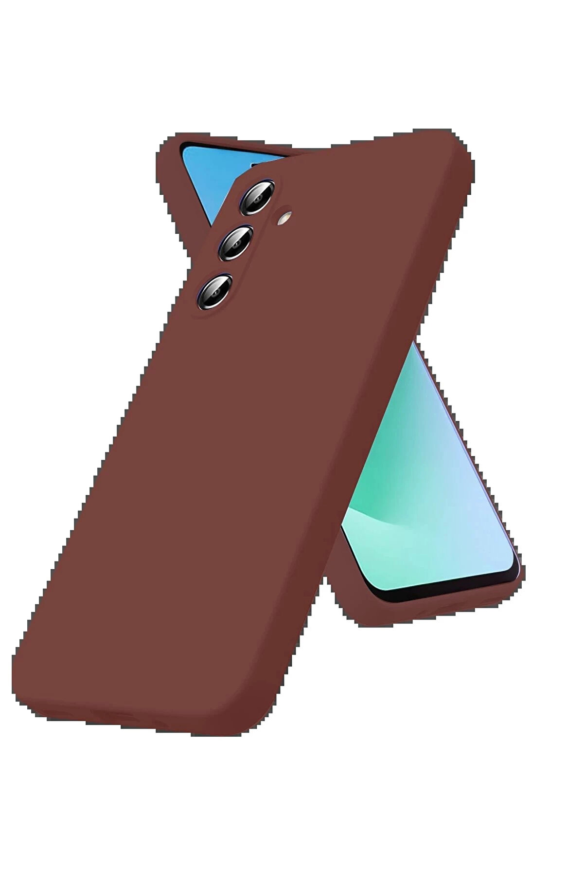 Buti̇k Samsung Galaxy S25 Fe Fi̇rst Si̇li̇kon - Bordo-(5796)