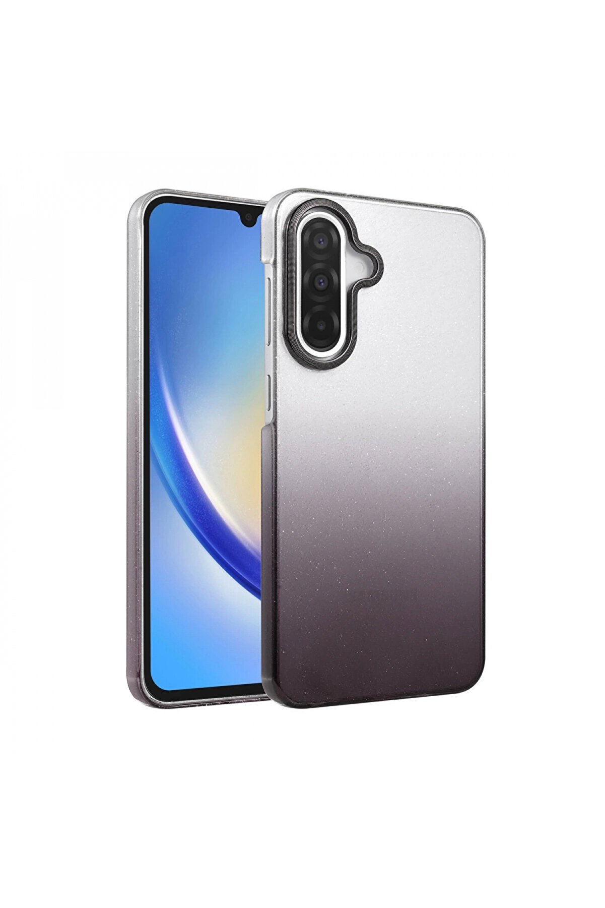 Harmonyaura Samsung Galaxy A36 Glossy Kapak - Si̇yah