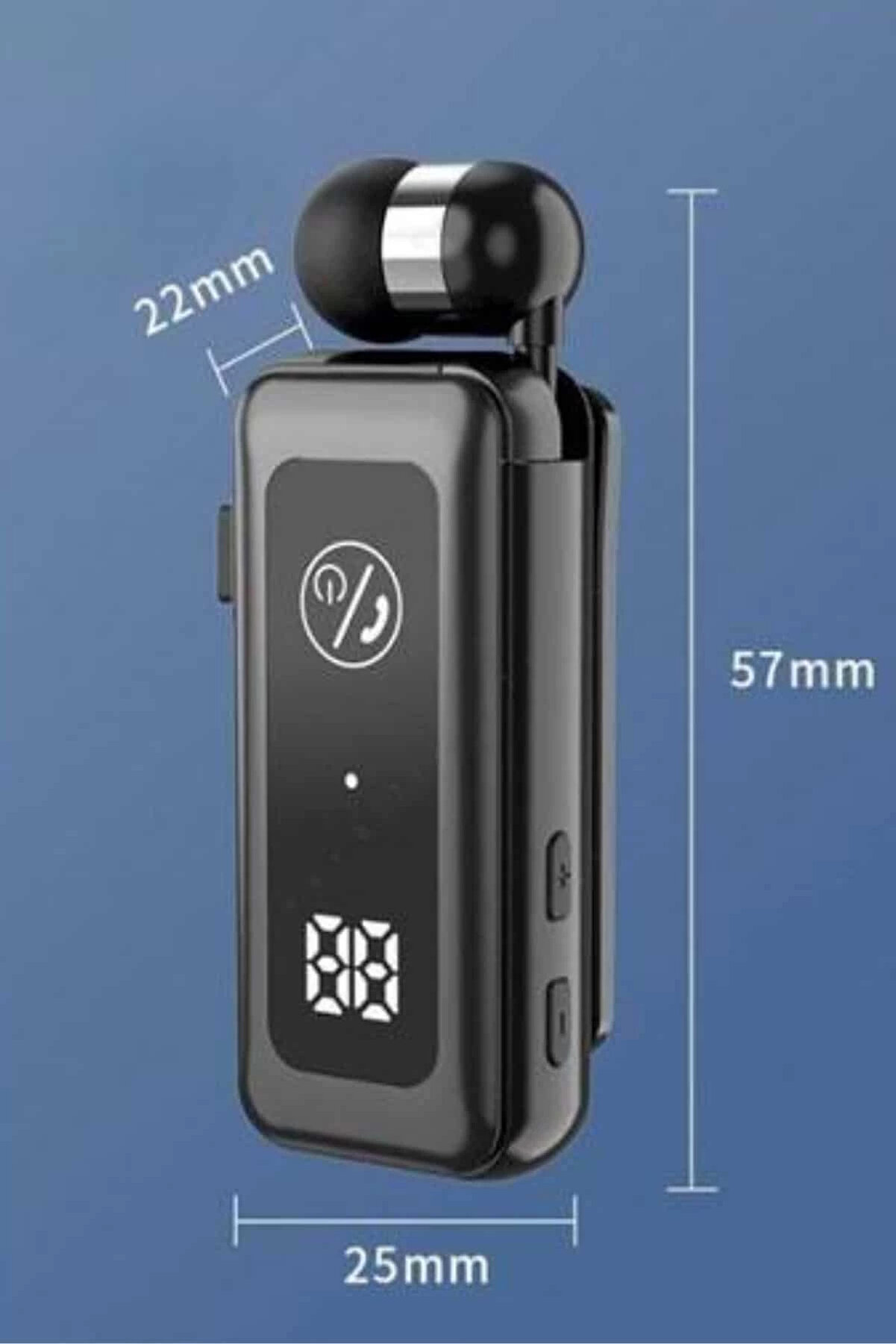 Buti̇k Makaralı Kulaklık Sd Kart Gi̇ri̇şli̇ Di̇ji̇tal G&ouml;stergeli̇ Kablolu Bluetooth Kulaklık