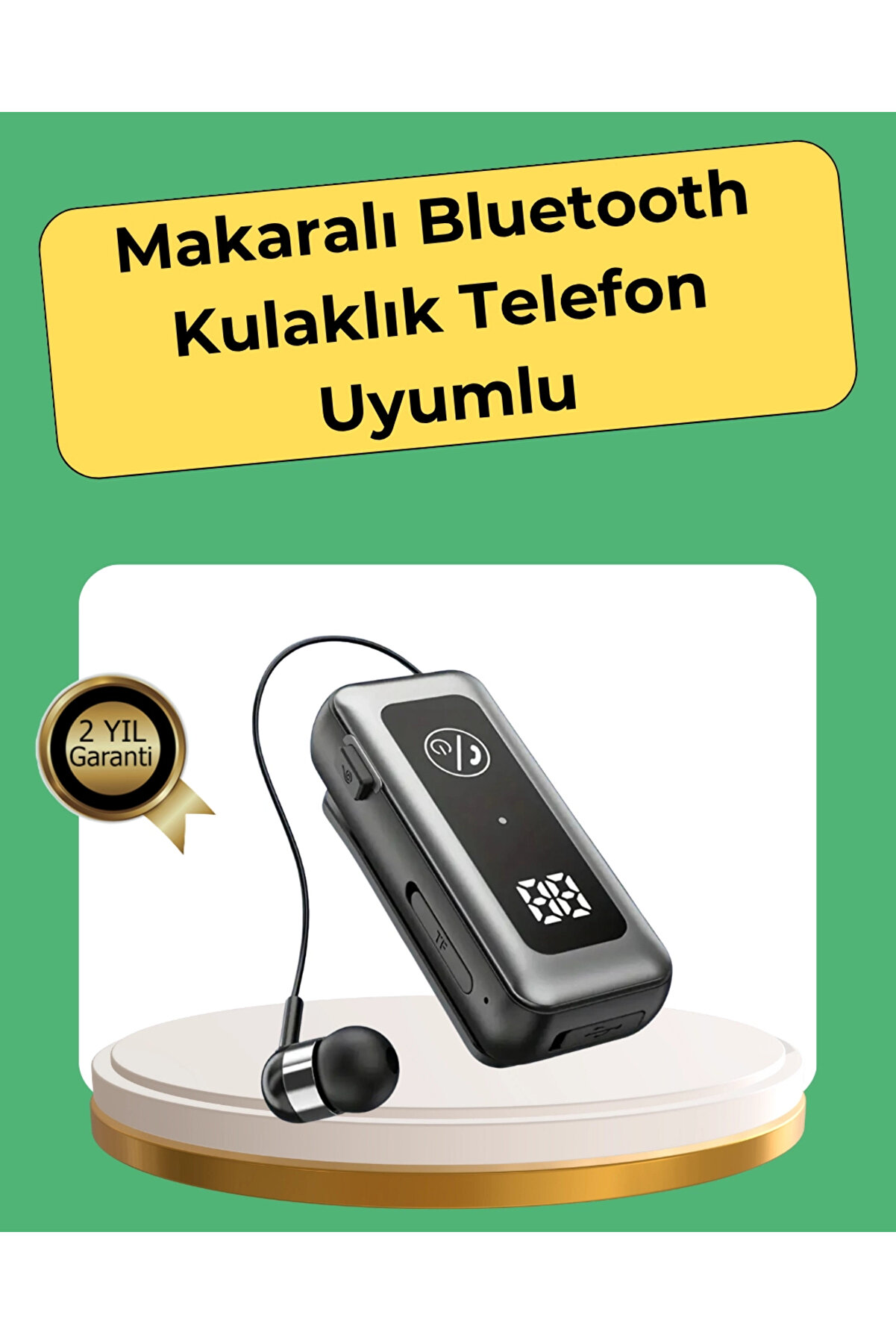 Mkr Hafıza Kartı Destekli̇ Bluetooth 5.2 Kulaklık &ndash; İki̇ Ci̇haza Bağlanma &Ouml;zelli̇ği̇