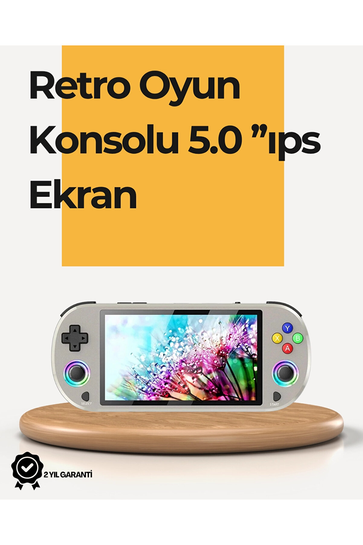 Teknomavm Klasi̇k Oyunlar İ&ccedil;i̇n Taşınabi̇li̇r Konsol