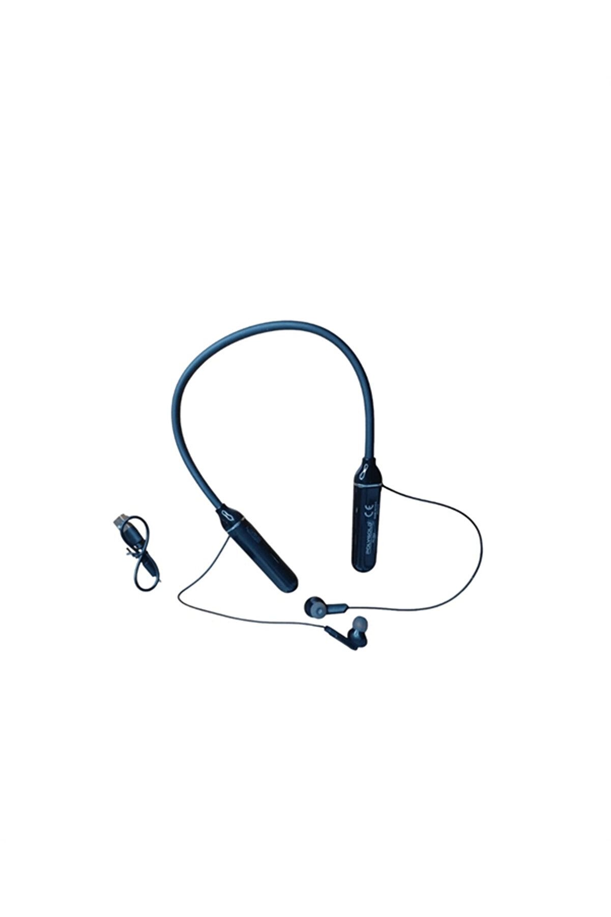 Buti̇k Polygold Pg-100 Boyun Askılı Kablosuz Kulaklık &ndash; 200 Saat Bekleme S&uuml;resi̇ Stereo Ses Mi̇krofonlu