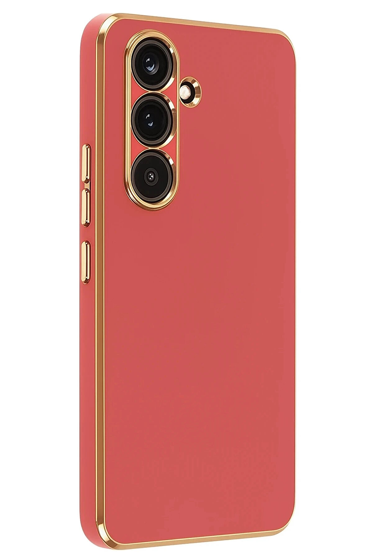 Buti̇k Samsung Galaxy A17 5G Volet Si̇li̇kon - Kırmızı-(5796)