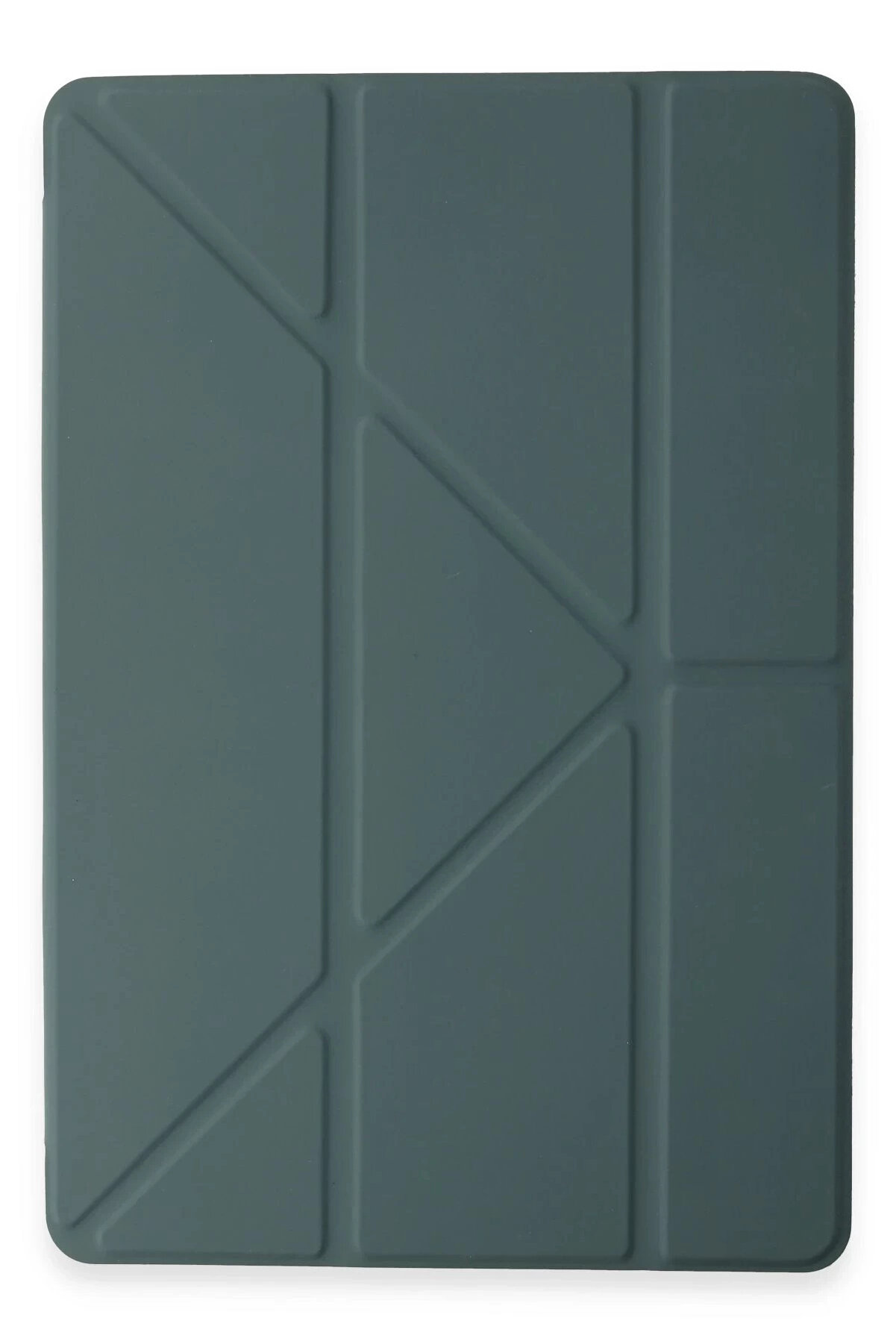 Buti̇k Huawei̇ Honor Pad 9 Kılıf Kalemli̇kli̇ Mars Tablet Kılıfı - Koyu Yeşi̇l-(5796)