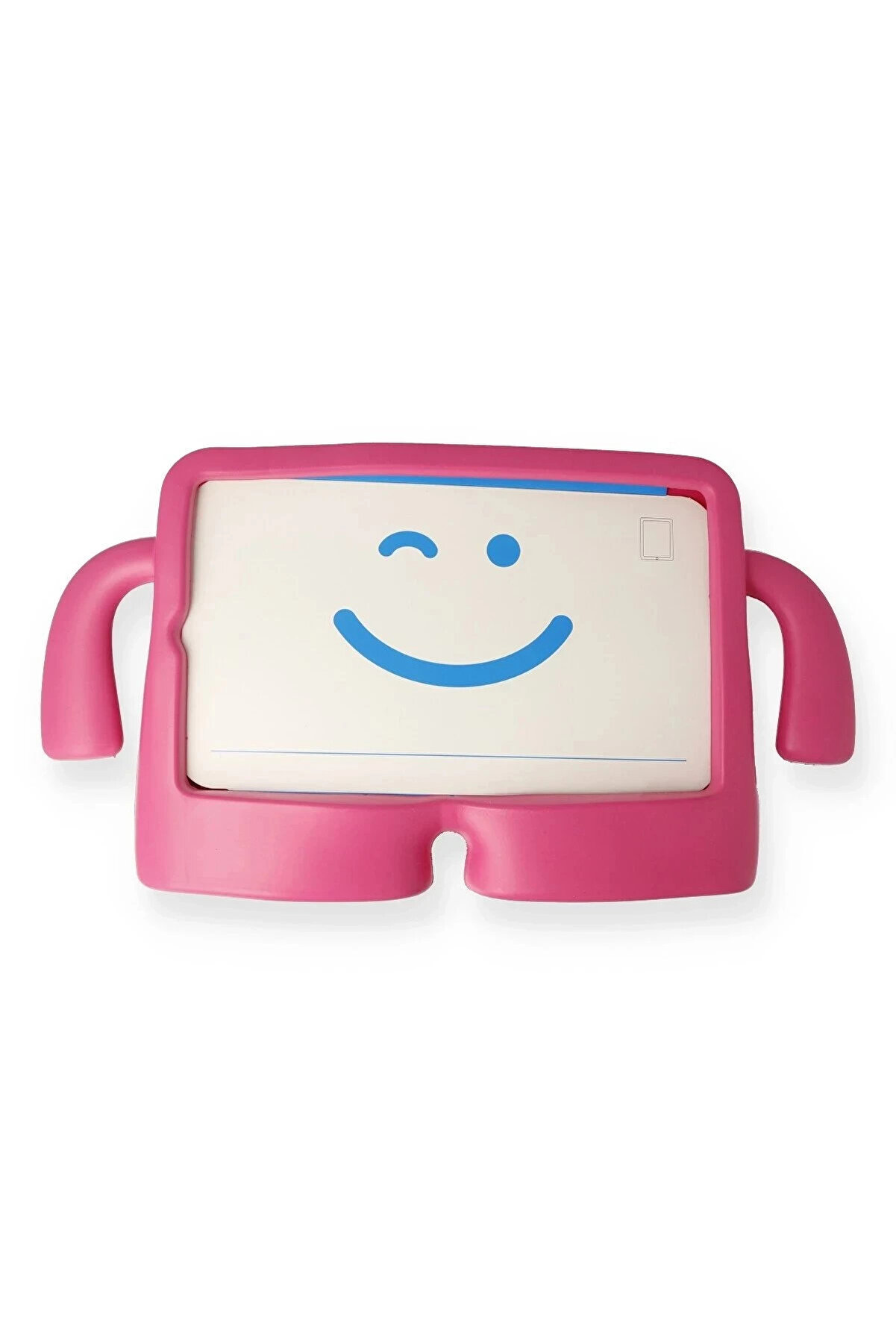 Kazan Hobi̇ Samsung Galaxy Tab A9 Plus Kılıf Karakter Tablet Si̇li̇kon - Pembe-(5796)