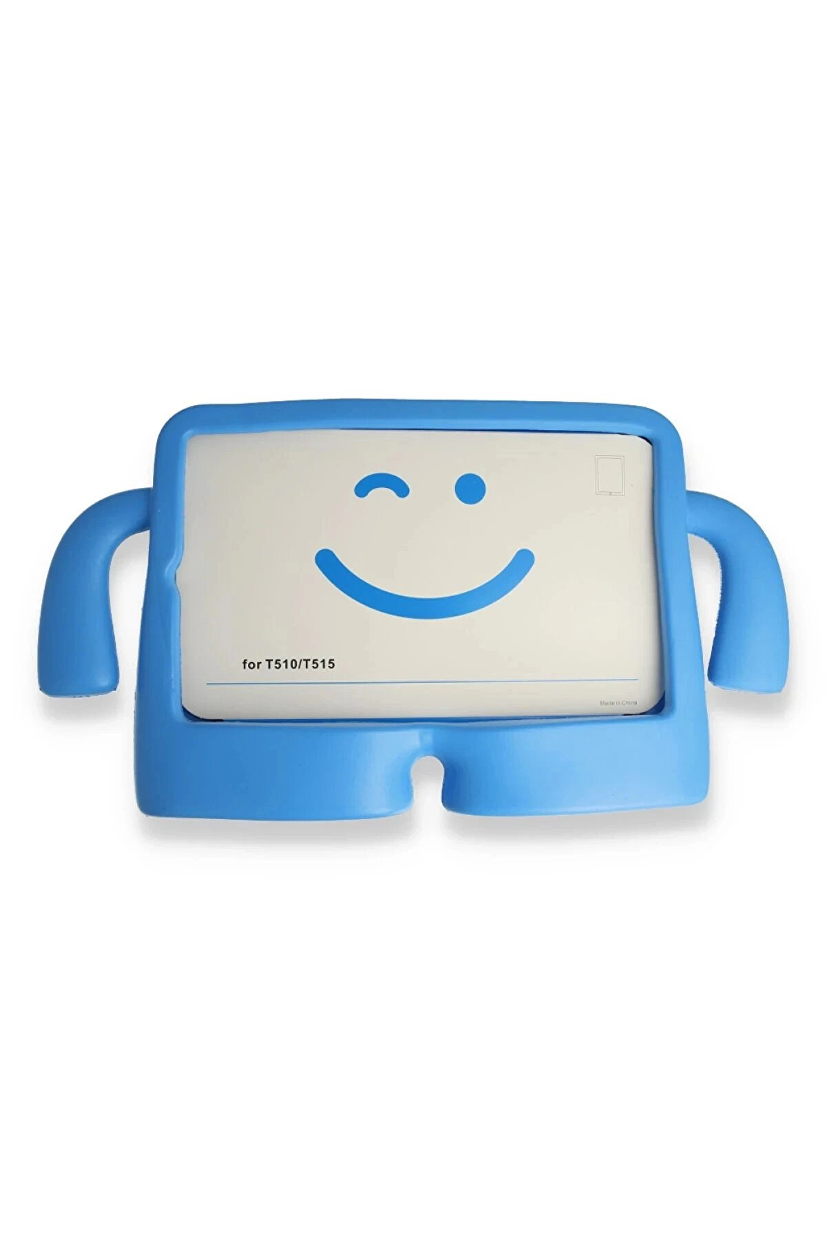 Buti̇k İpad 2022 10.9 (10.Nesi̇l) Kılıf Karakter Tablet Si̇li̇kon - Mavi̇-(5796)