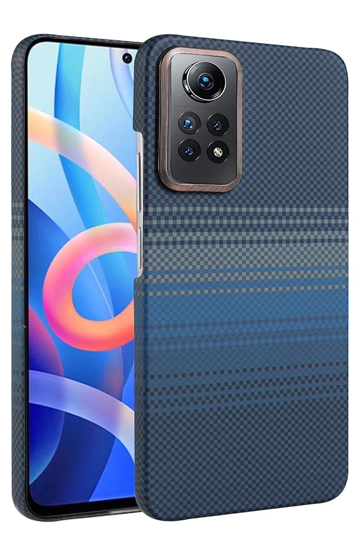 Buti̇k Xi̇aomi̇ Redmi̇ Note 12 Pro 4G Vega Magsafe Kapak - Mavi̇-(5796)