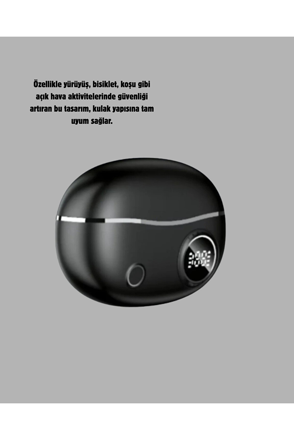 Buti̇k Kablosuz A&ccedil;ık Kulak Kulaklık Bluetooth 5.4 Type-C Hızlı Şarj 30 Saat