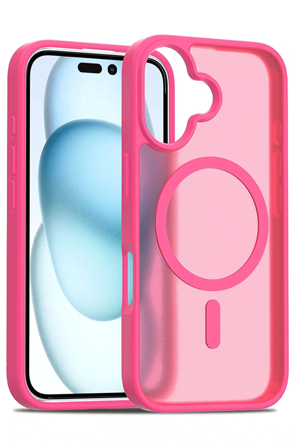 Buti̇k İphone 16 Plus Jota Magsafe Kapak - Rose-(5796)