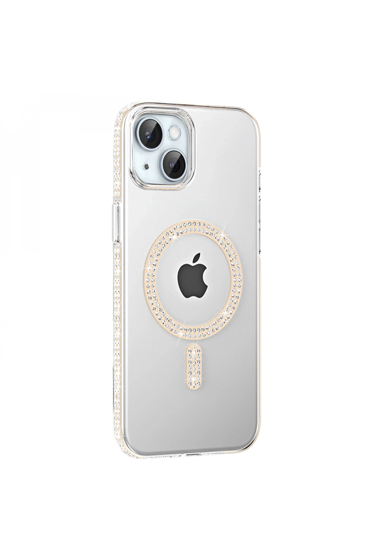 Byhodi̇ Joko Apple İphone 14 Move Taşlı Magsafe Kapak - Pembe