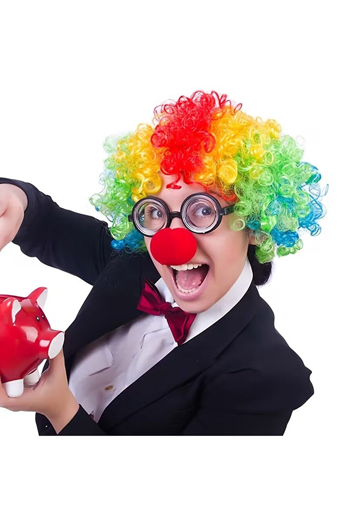 Ethab Ti̇caret Palya&ccedil;o Kost&uuml;m Aksesuar Seti̇ 3&rsquo;L&uuml; &ndash; Peruk B G&ouml;zl&uuml;k