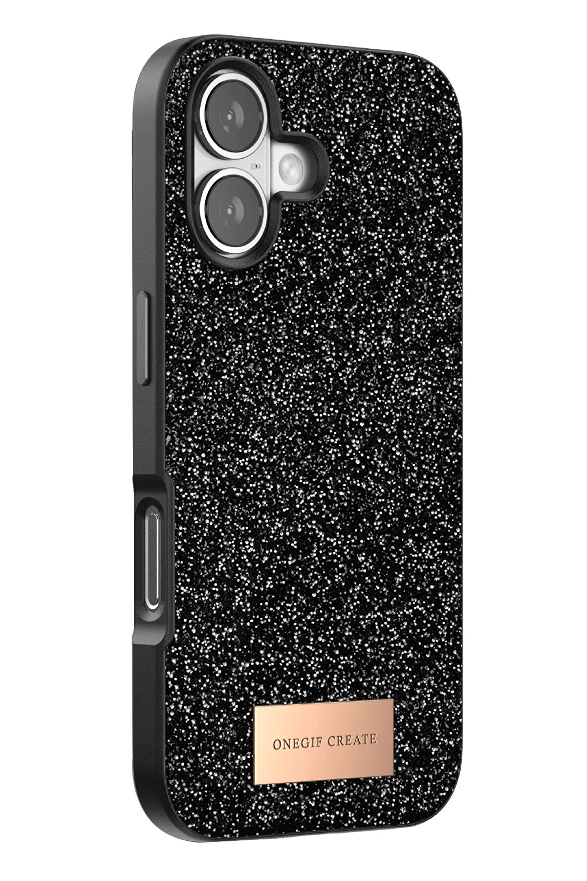 Buti̇k Harmonyaura Apple İphone 17 Bri̇ght Si̇mli̇ Kapak - Si̇yah