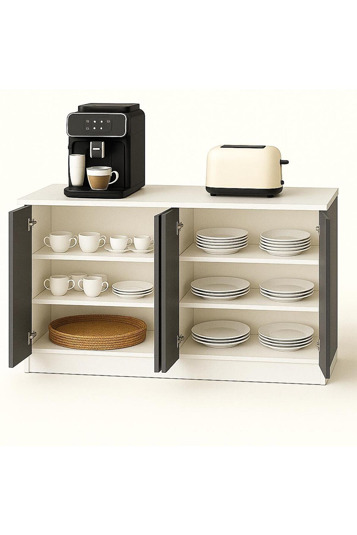 Vi̇sasconcept 160 Cm Zerda &Ccedil;ok Ama&ccedil;lı Dolap