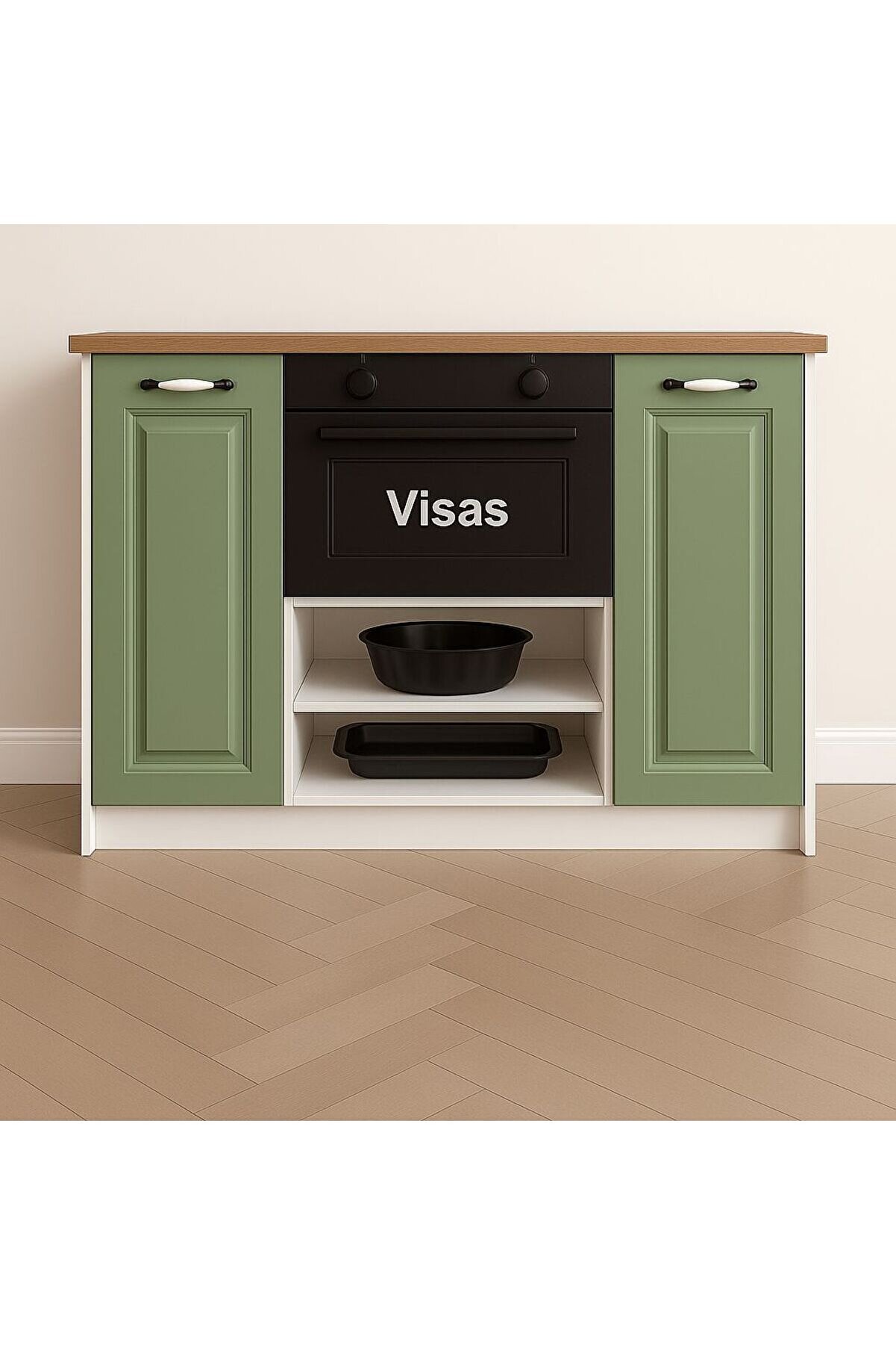 Vi̇sasconcept 140 Cm Doğa &Ccedil;ok Ama&ccedil;lı Dolap