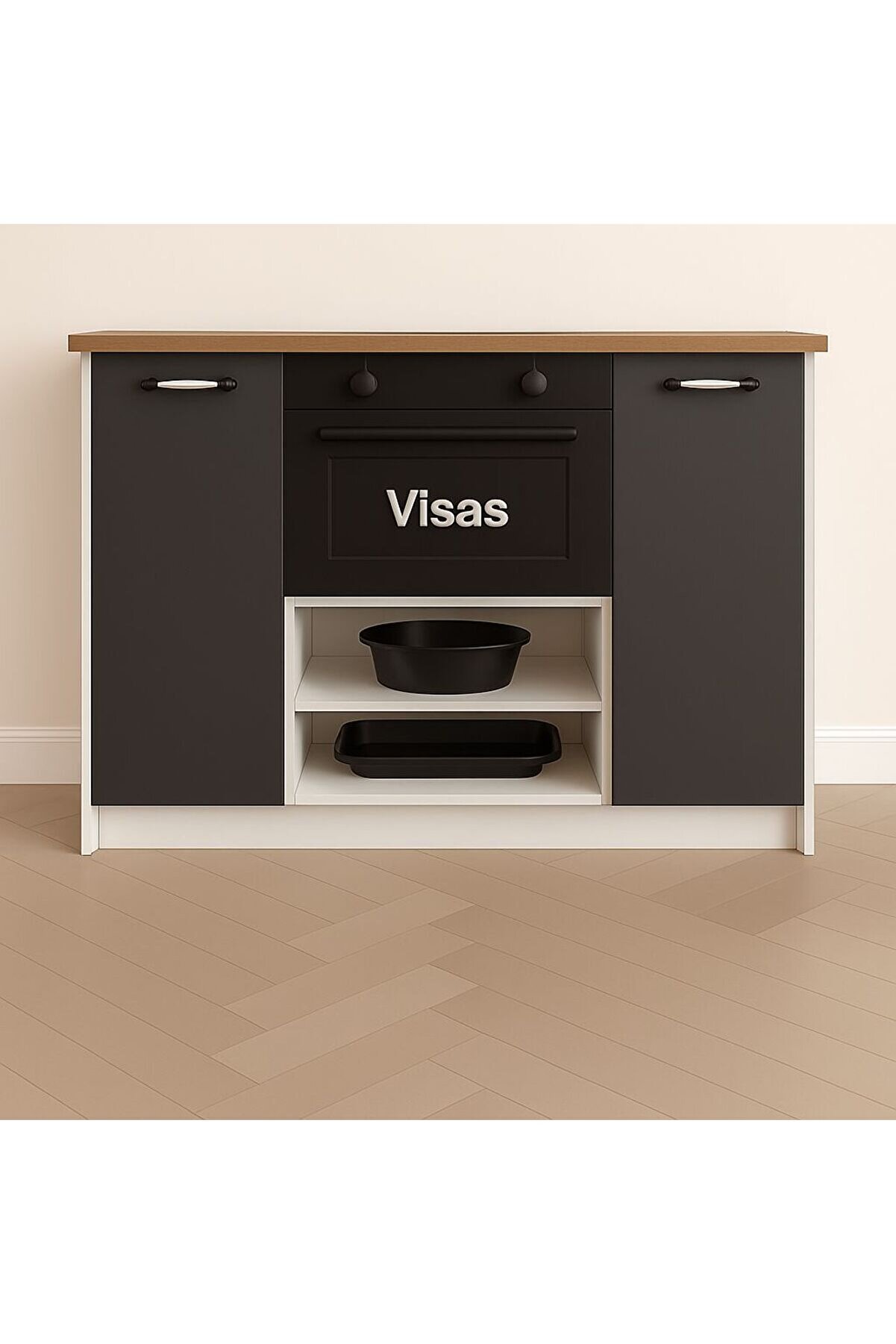 Vi̇sasconcept 140 Cm Bugi̇ &Ccedil;ok Ama&ccedil;lı Dolap