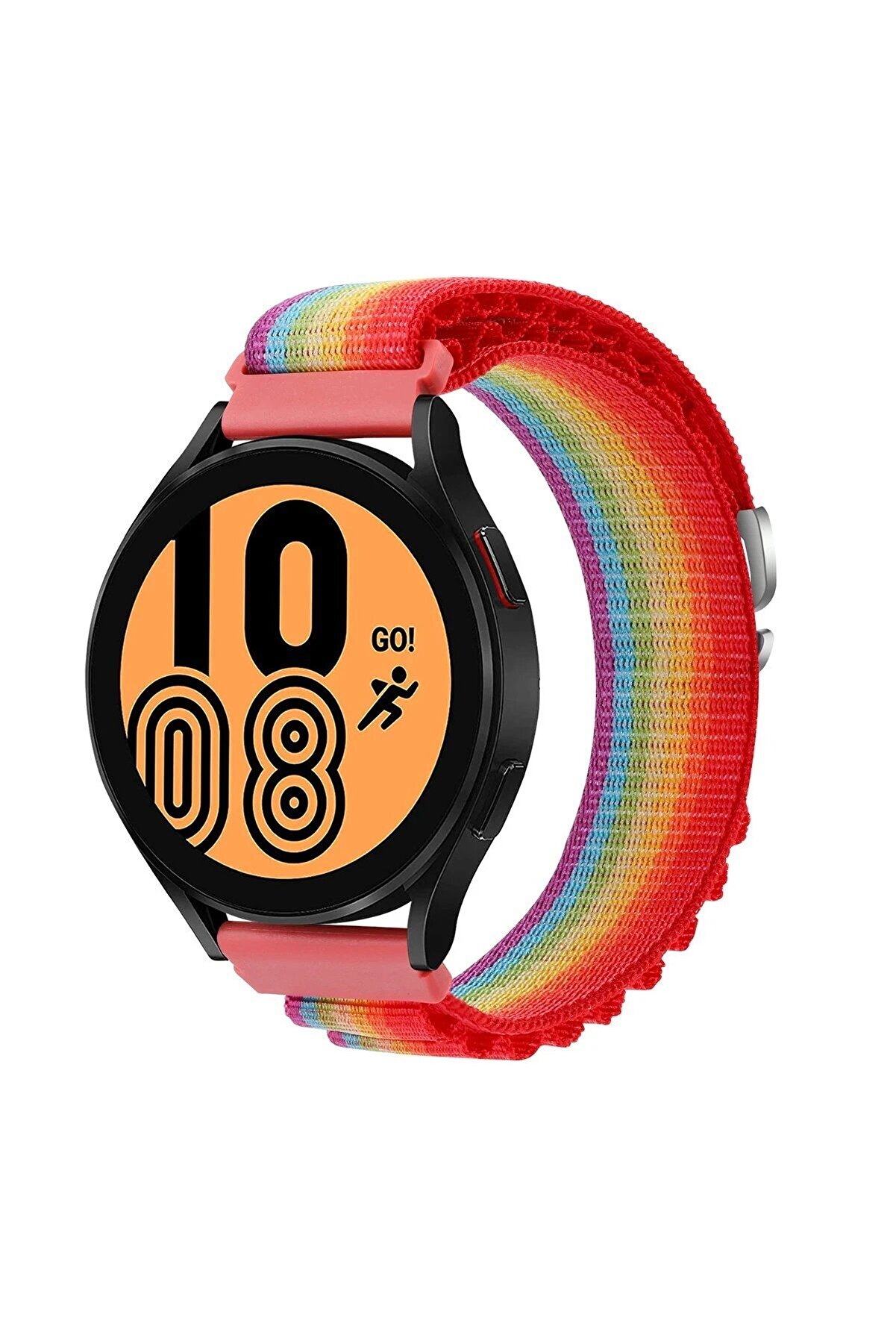 Oem Nexgen Cpt83 Watch 22Mm Kr410 Kumaş Kordon - G&ouml;kkuşağı 1 (Nxgn)