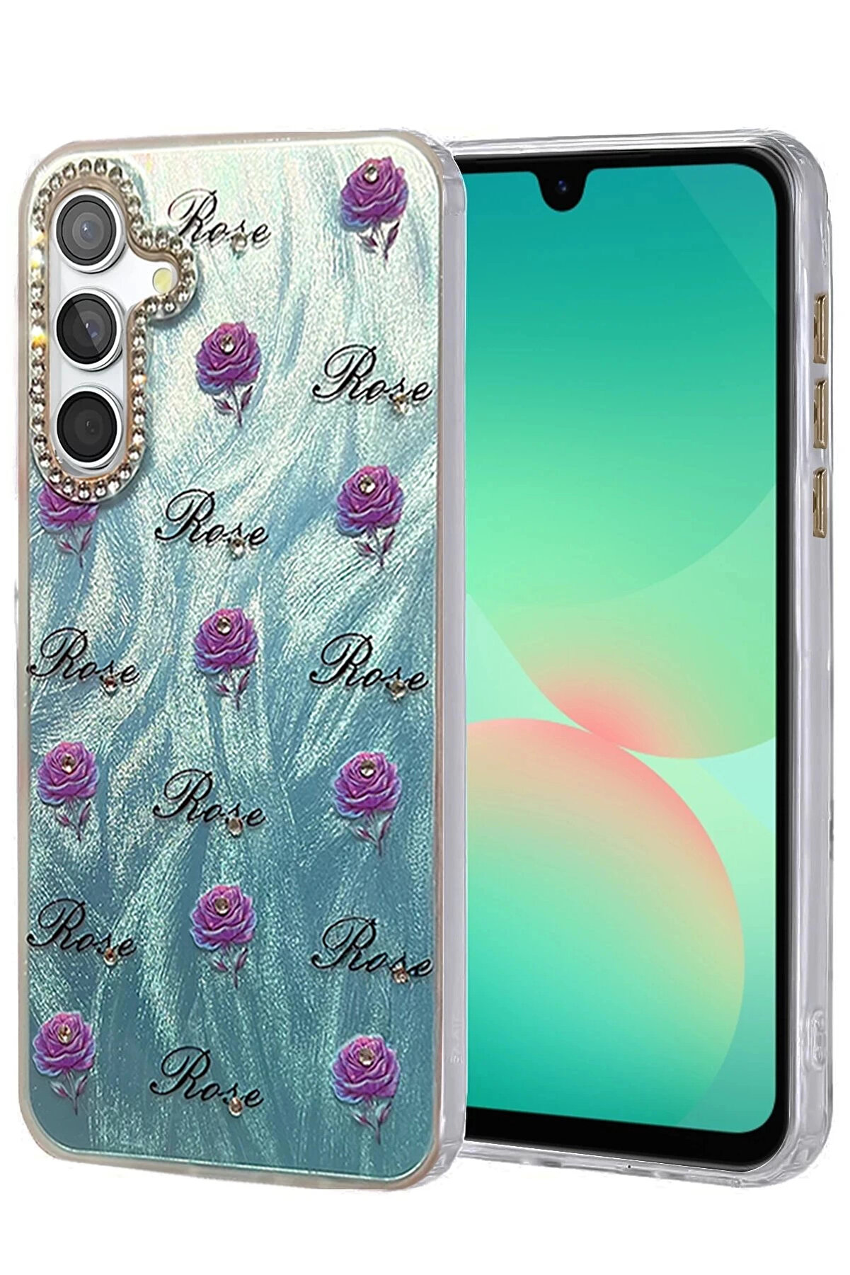 Buti̇k Samsung Galaxy A26 Kılıf Blade Aynalı Desenli̇ Kapak - Desen 9-(5796)