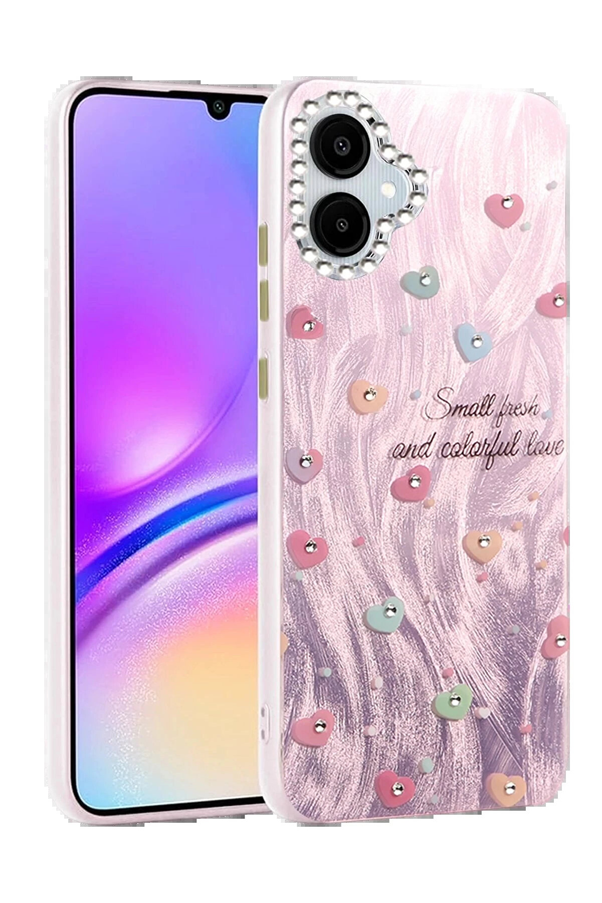 Buti̇k Samsung Galaxy A06 Kılıf Blade Aynalı Desenli̇ Kapak - Desen 8-(5796)