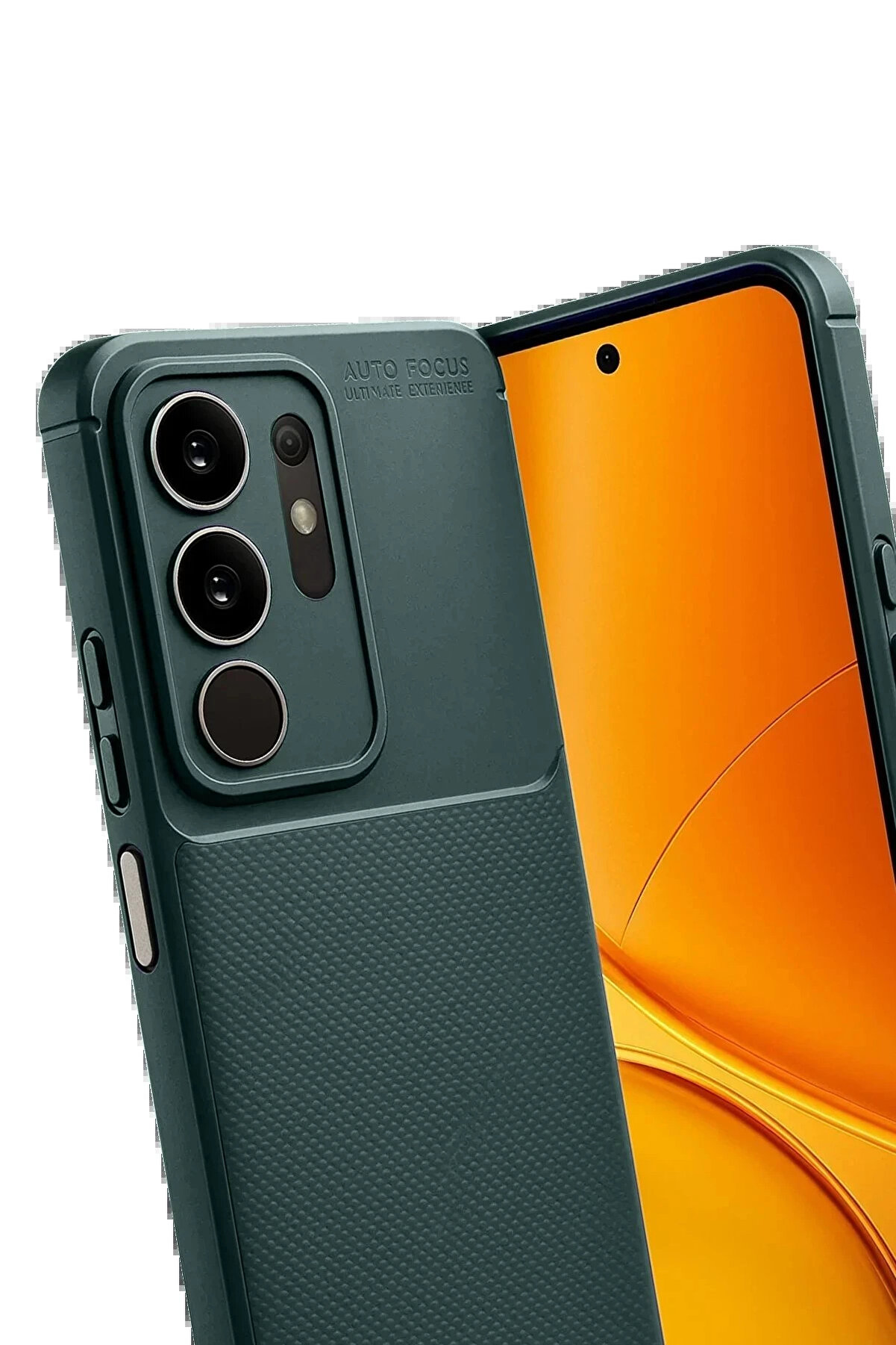 Buti̇k Vi̇vo Y29S Auto Focus Karbon Kapak - Koyu Yeşi̇l-(5796)