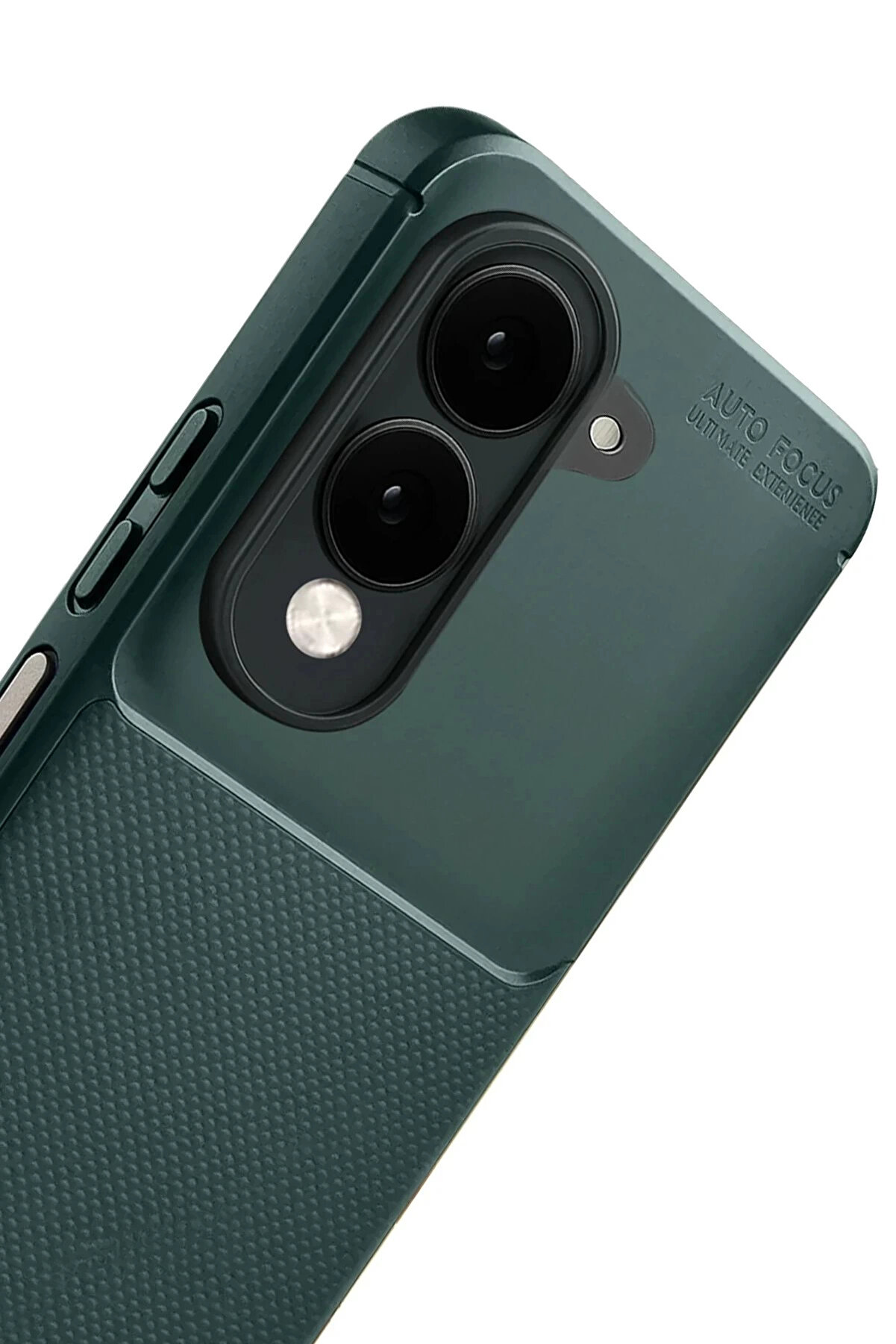 Buti̇k Vi̇vo Y29S Auto Focus Karbon Kapak - Koyu Yeşi̇l-(5796)