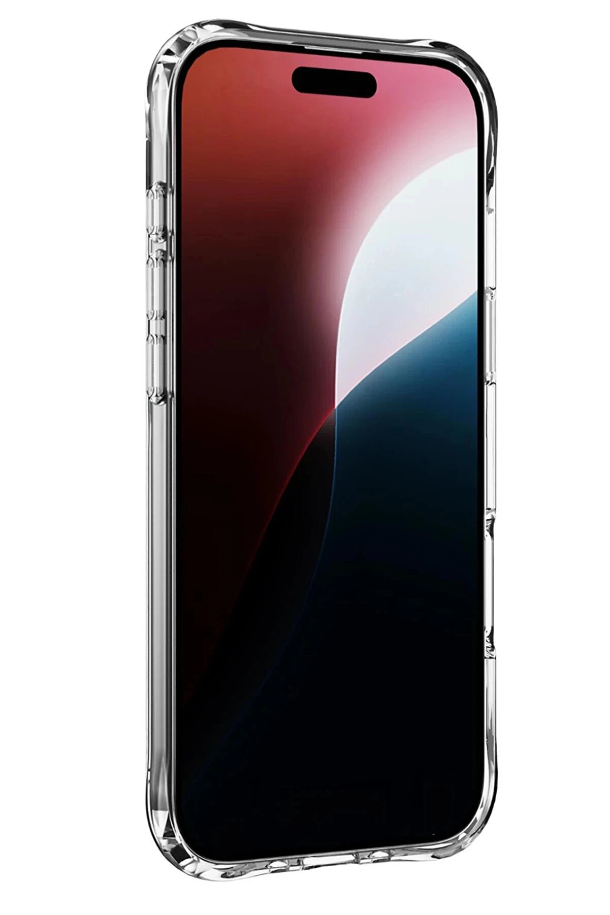 Buti̇k Apple İphone 17 Ai̇r L&uuml;x Şeffaf Si̇li̇kon - Şeffaf-(5796)