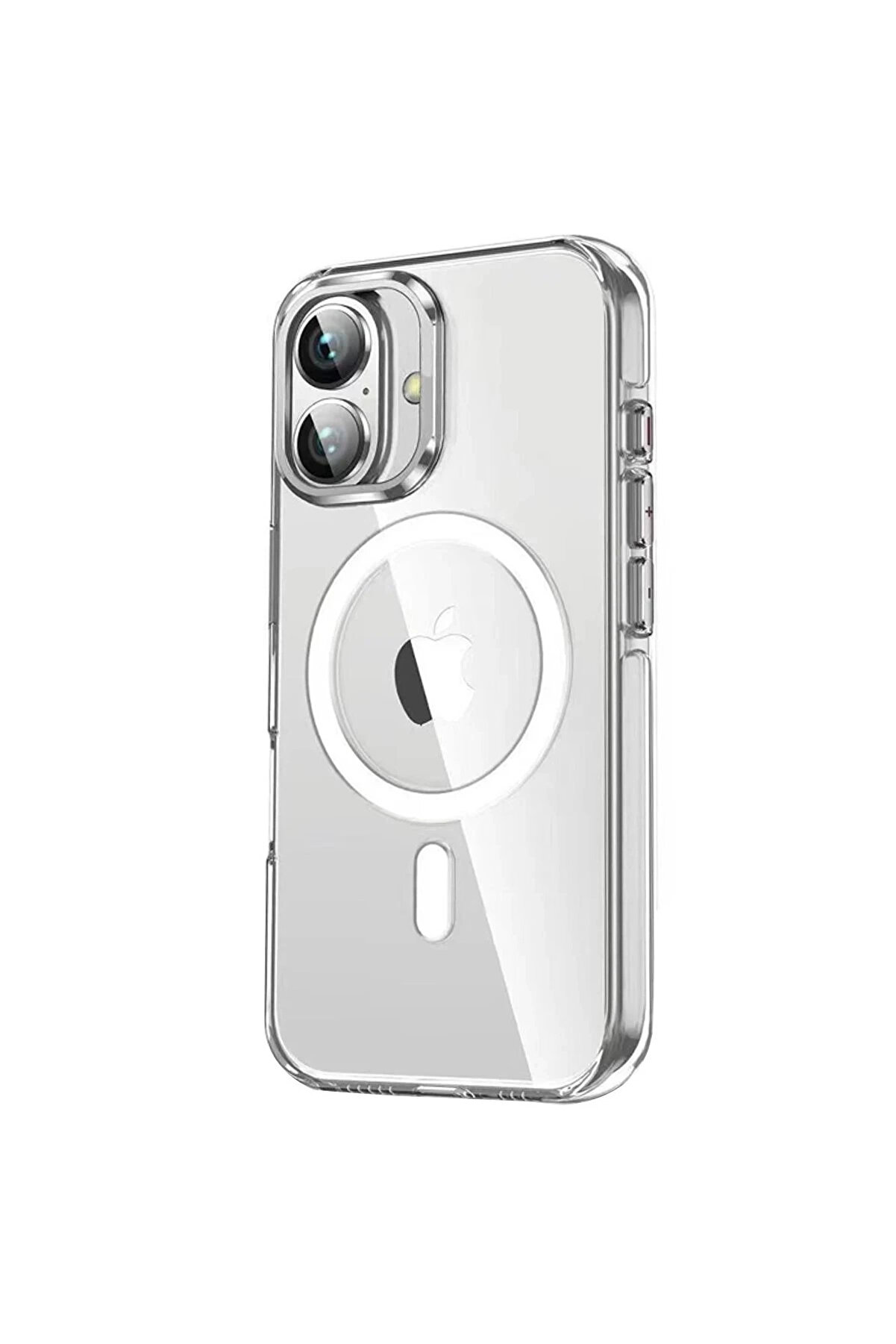 Buti̇k İphone 16 Crystal Magsafe Kapak - Şeffaf-(5796)