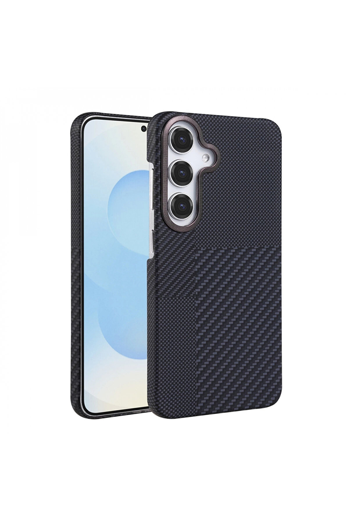 Buti̇k Samsung Galaxy A34 5G Vega Magsafe Kapak - Si̇yah