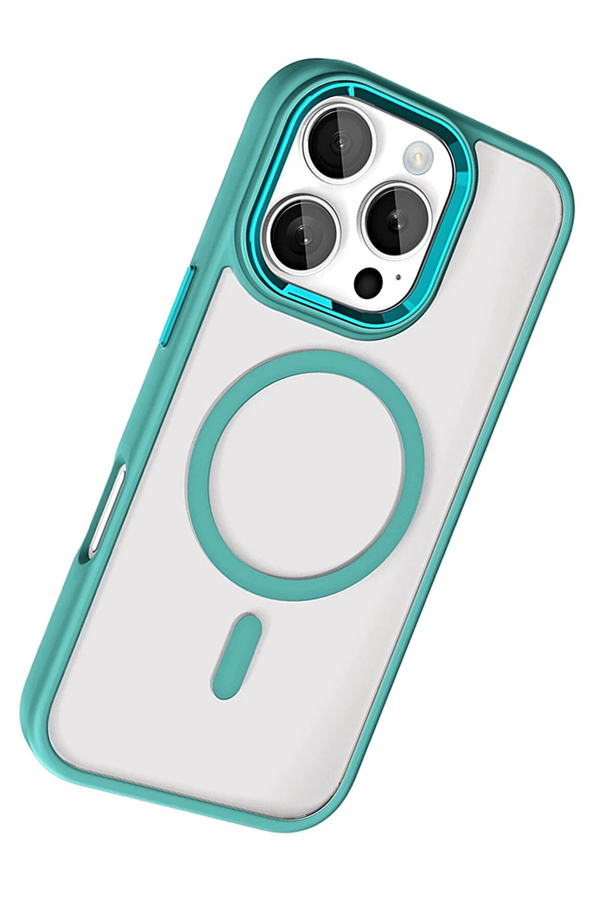 Buti̇k Apple İphone 16 Pro Max Terea Magsafe Kapak - Yeşi̇l-(5796)