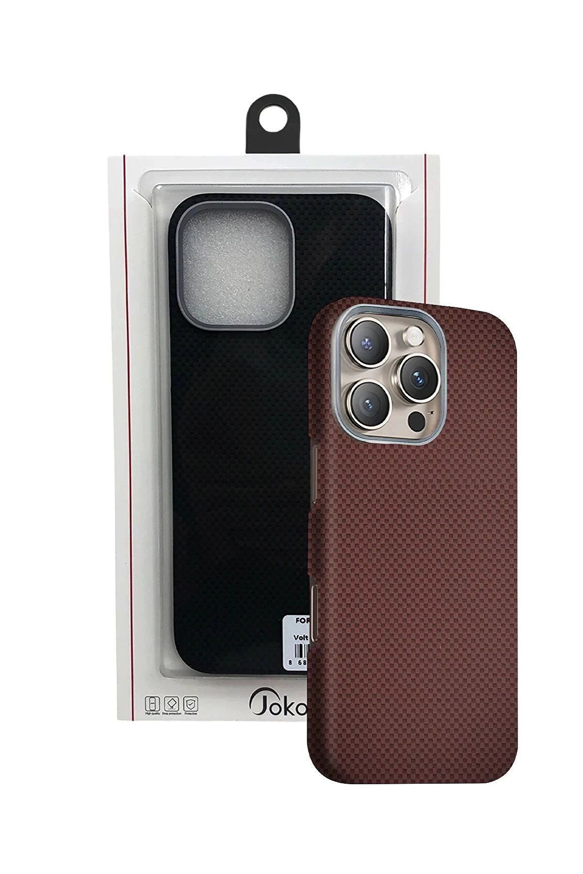 Buti̇k Apple İphone 16 Pro Volt Magsafe Kapak - Kırmızı-(5796)