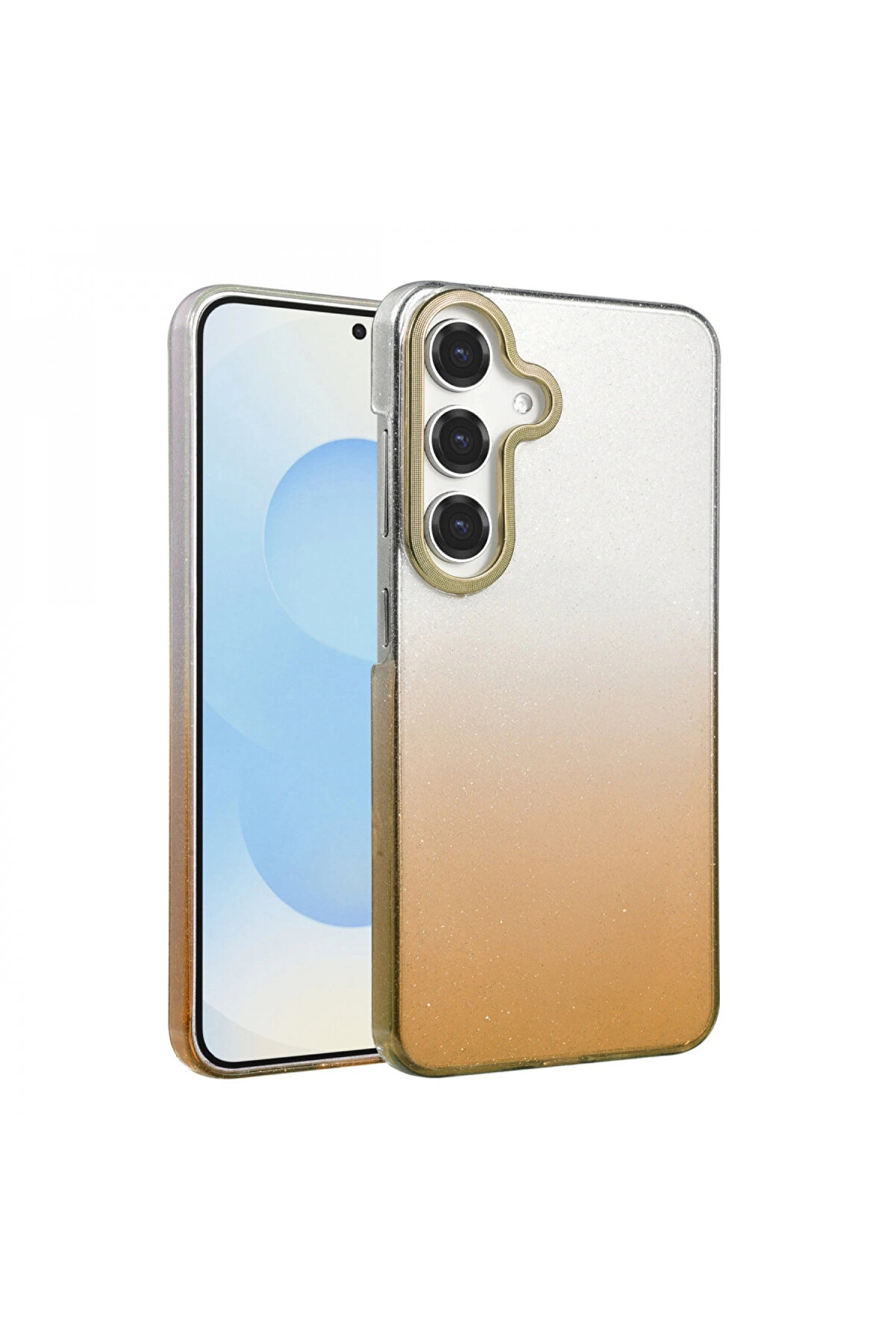 Byhodi̇ Samsung Galaxy A25 5G Glossy Kapak - &Ccedil;&ouml;l Ti̇tanyum