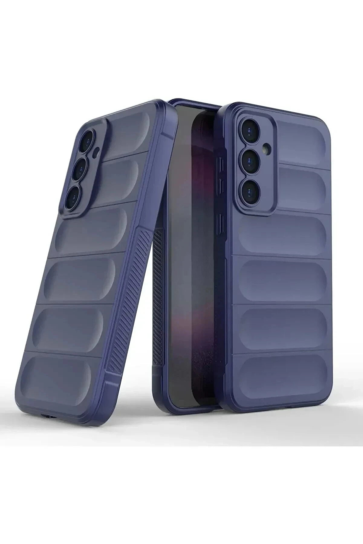 Buti̇k Samsung Galaxy S25 Fe Opti̇mum Si̇li̇kon - Laci̇vert-(5796)