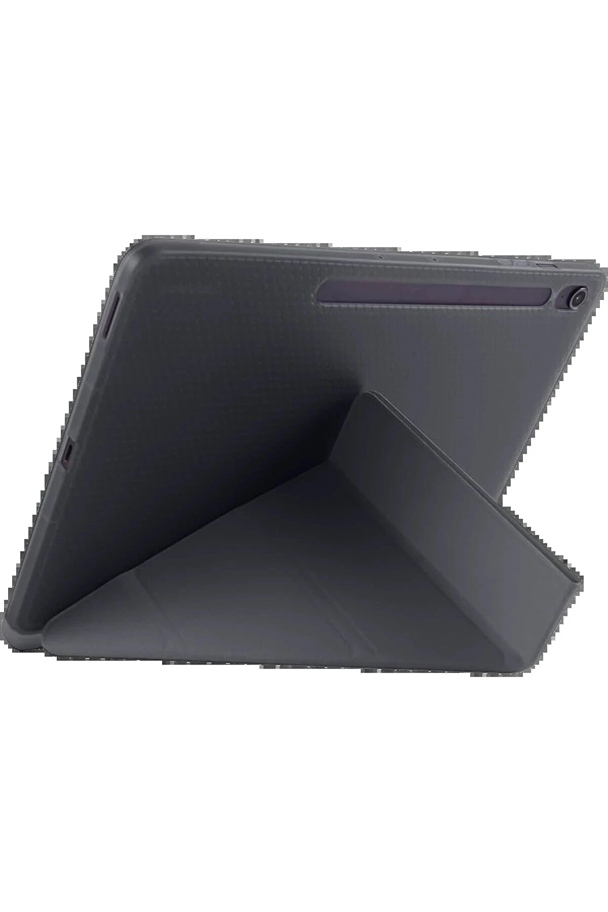 Buti̇k İpad Pro 11 (2024) Kılıf Kalemli̇kli̇ Hugo Tablet Kılıfı - Si̇yah-(5796)