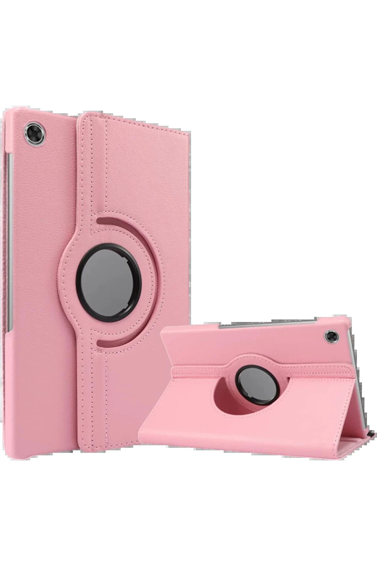 Buti̇k Lenovo Tab M10 Tb311Fu Kılıf 360 Tablet Deri̇ Kılıf - Pembe-(5796)