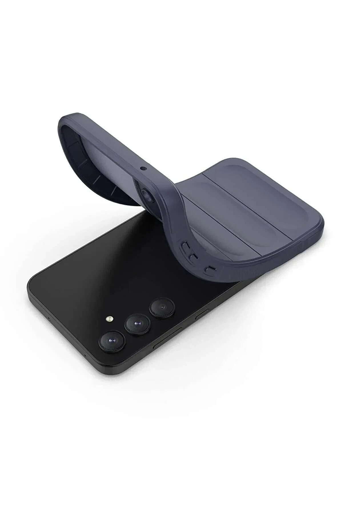 Buti̇k Samsung Galaxy S25 Fe Opti̇mum Si̇li̇kon - Laci̇vert-(5796)