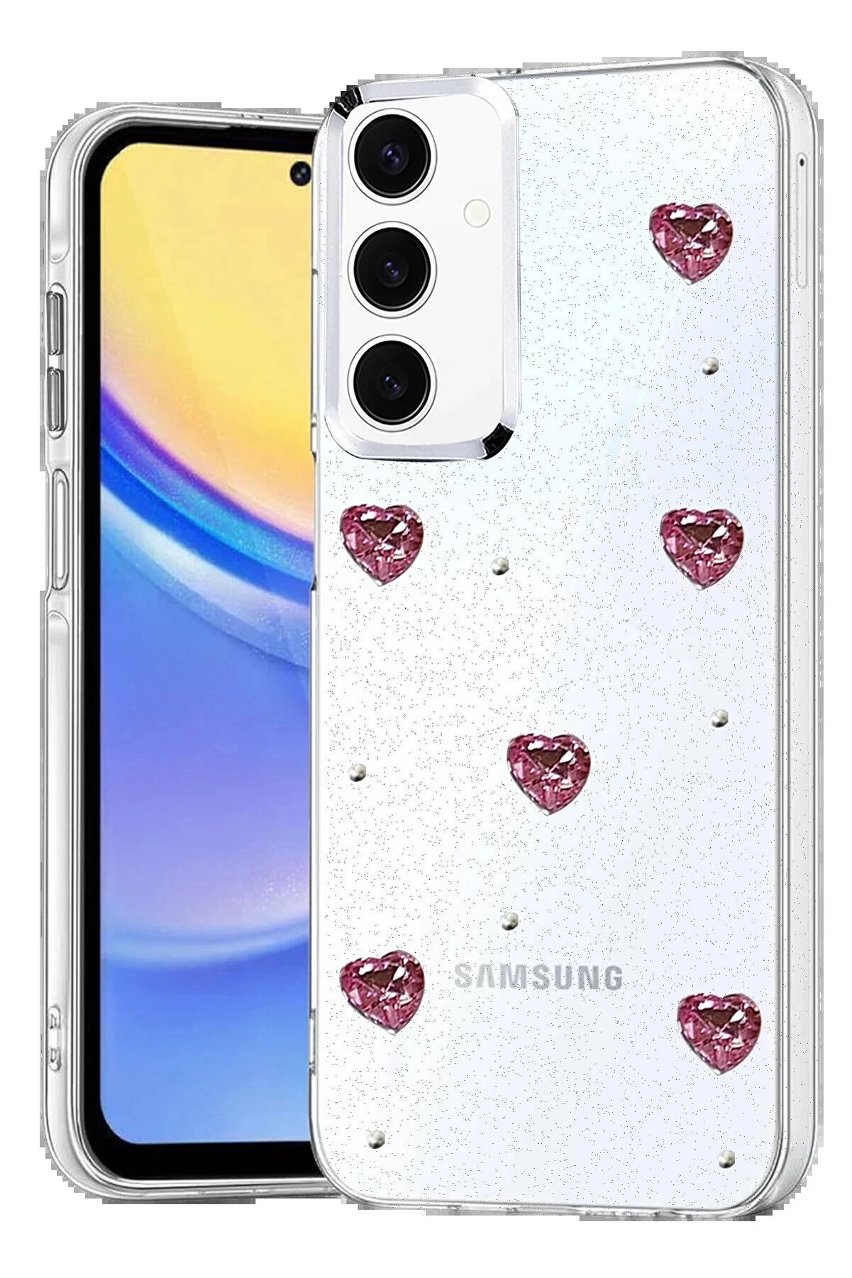 Buti̇k Samsung Galaxy A16 5G Fi̇yonk Desenli̇ Kapak - Desen 4-(5796)