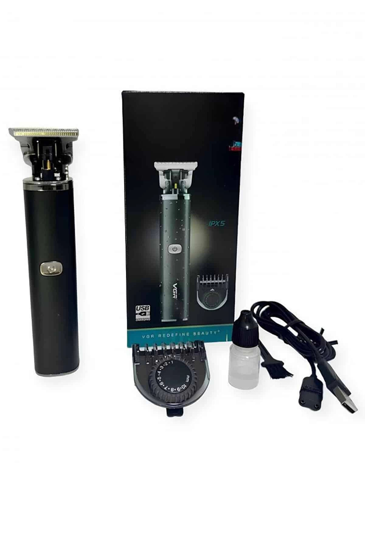 Buti̇k Tıraş Maki̇nesi̇ Profesyonel Suya Dayanıklı Paslanmaz &Ccedil;eli̇k Si̇ne Kaydı &Ccedil;i̇zi̇k Tıraş