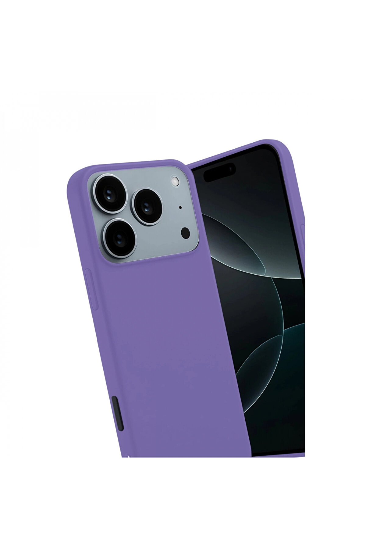 Harmonyaura Apple İphone 17 Pro Fi̇rst Si̇li̇kon - Li̇la