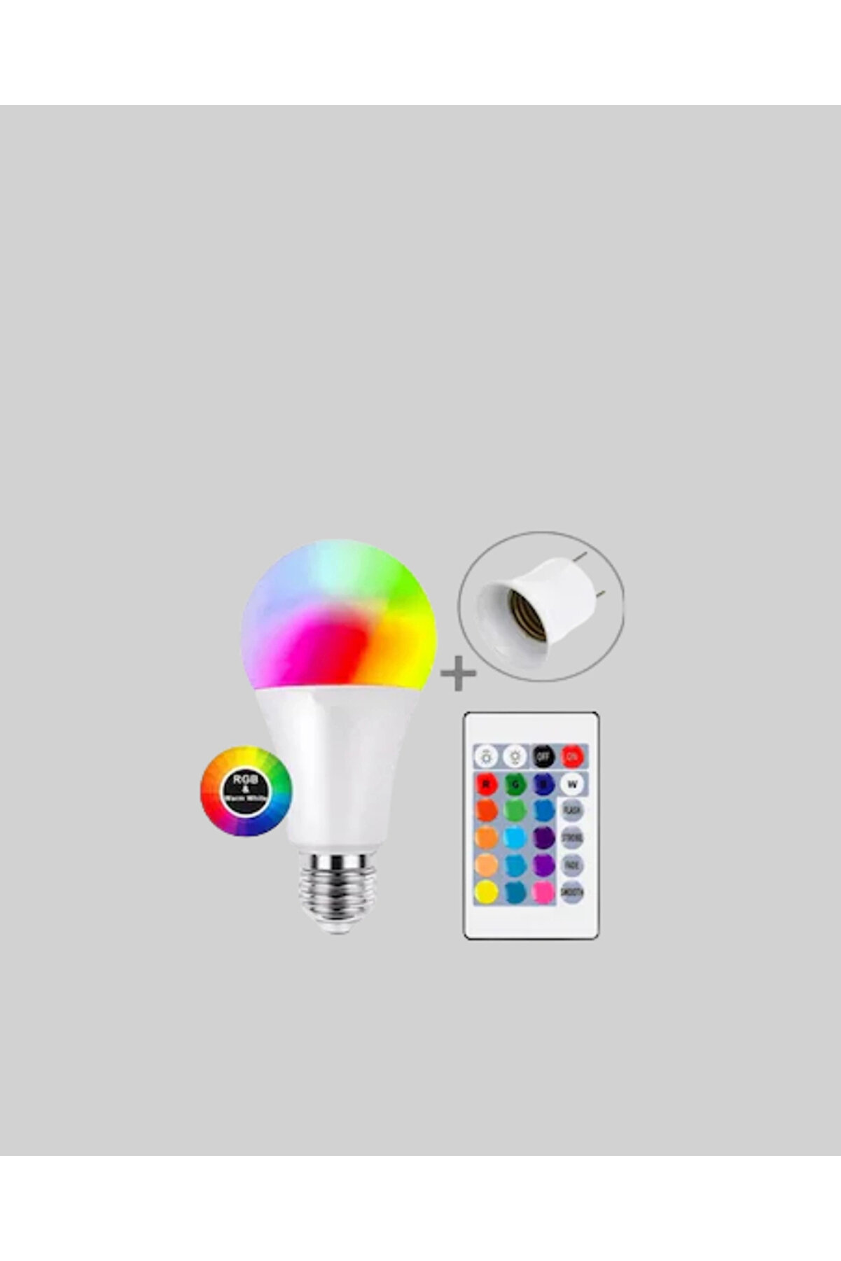 Buti̇k Rgbw Teknoloji̇li̇ Akıllı Led Ampul Zamanlayıcılı