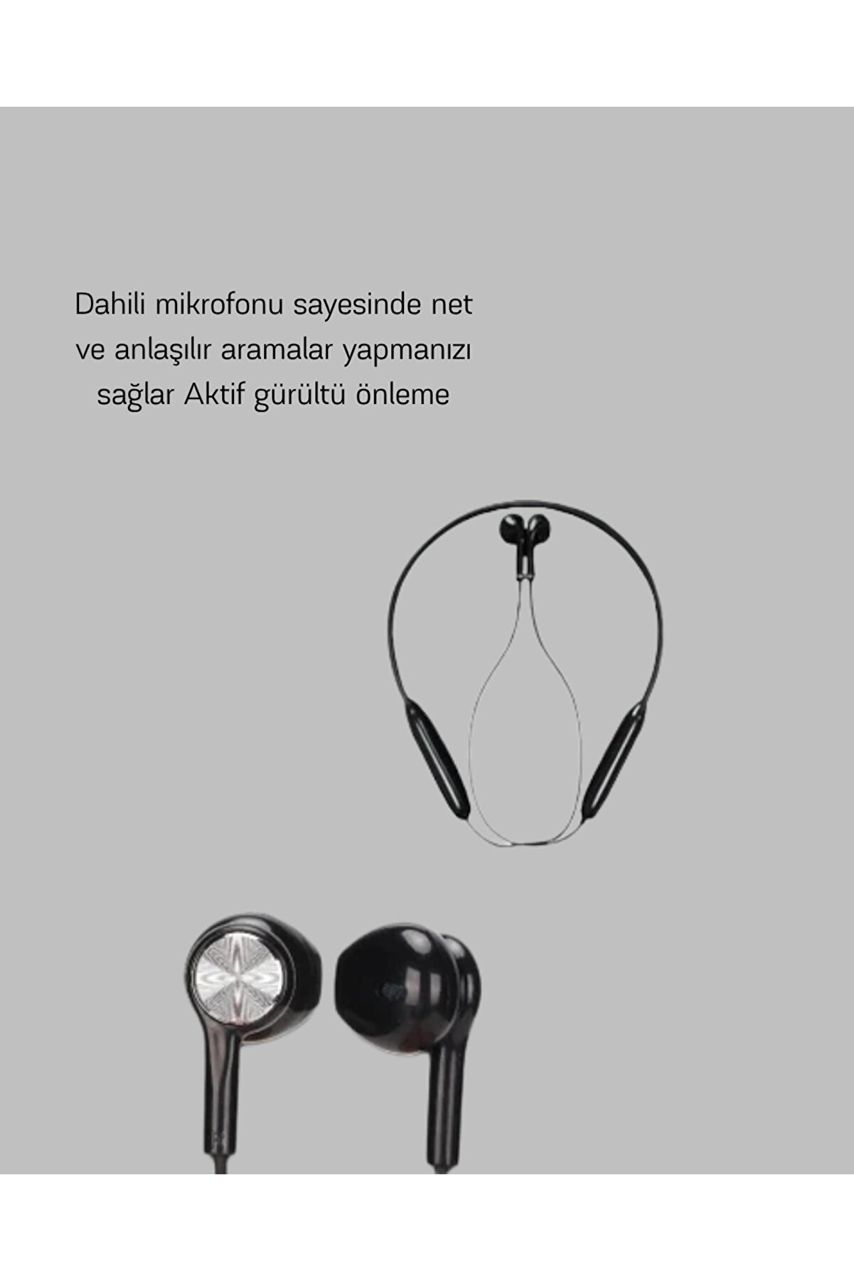 Buti̇k Anc &Ouml;zelli̇kli̇ Kablosuz Bluetooth Kulaklık &ndash; G&uuml;r&uuml;lt&uuml; Engelleme Eller Serbest Arama