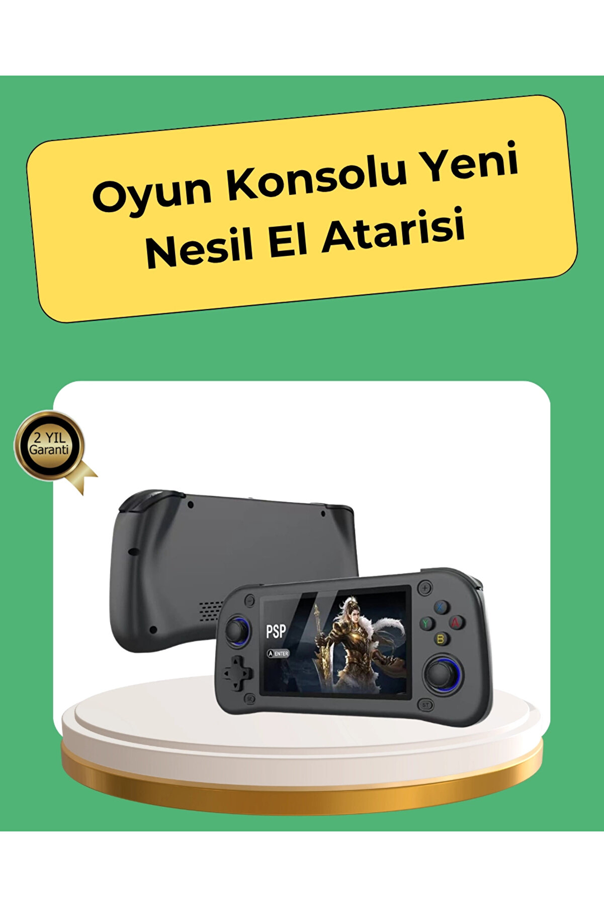 Teknomavm Retro Ve Modern Oyun Destekli̇ Taşınabi̇li̇r Konsol 64Gb Kart Dahi̇l