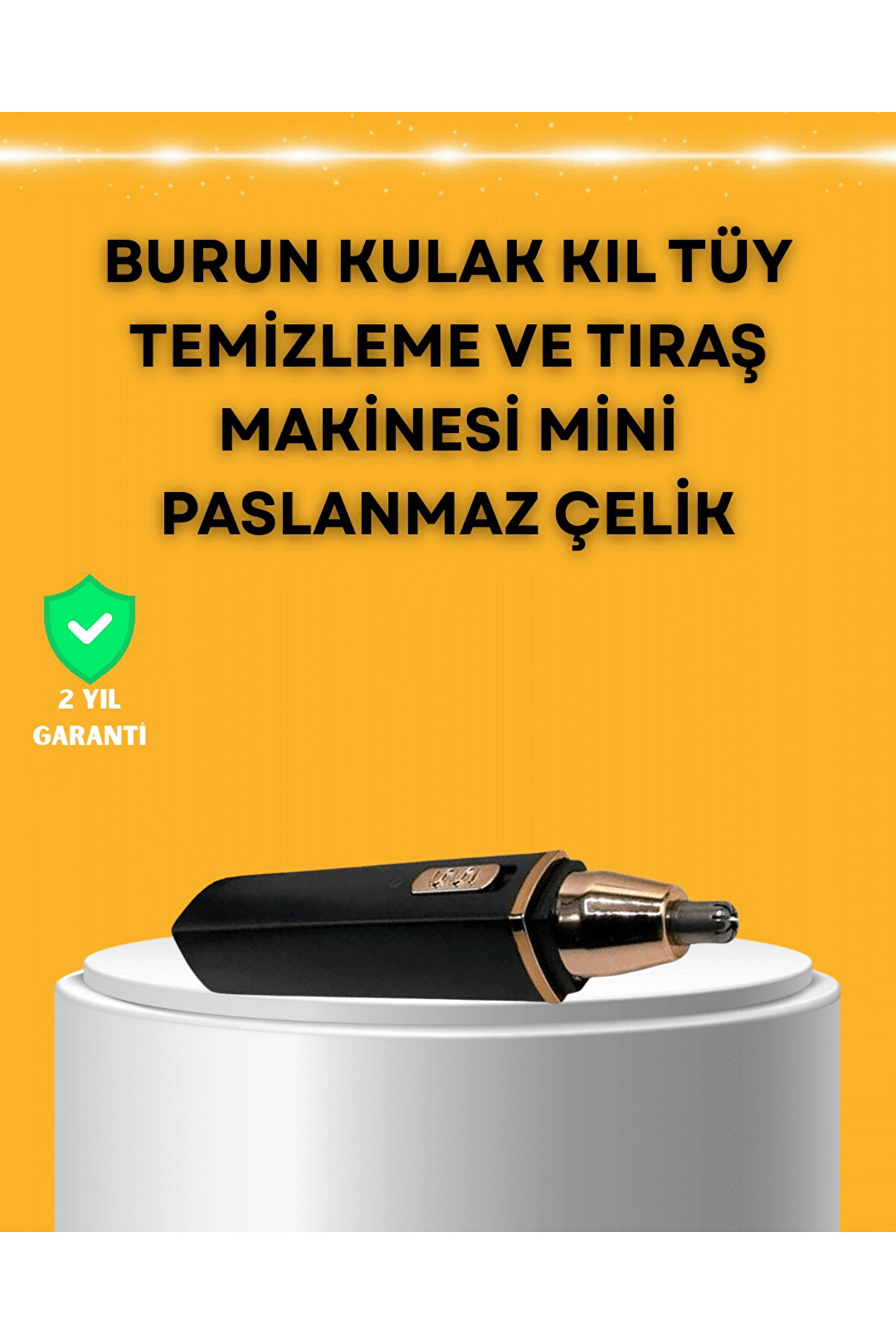 Buti̇k Usb Şarjlı Sessi̇z Burun Ve Kulak Kılı Temi̇zleme Ci̇hazı