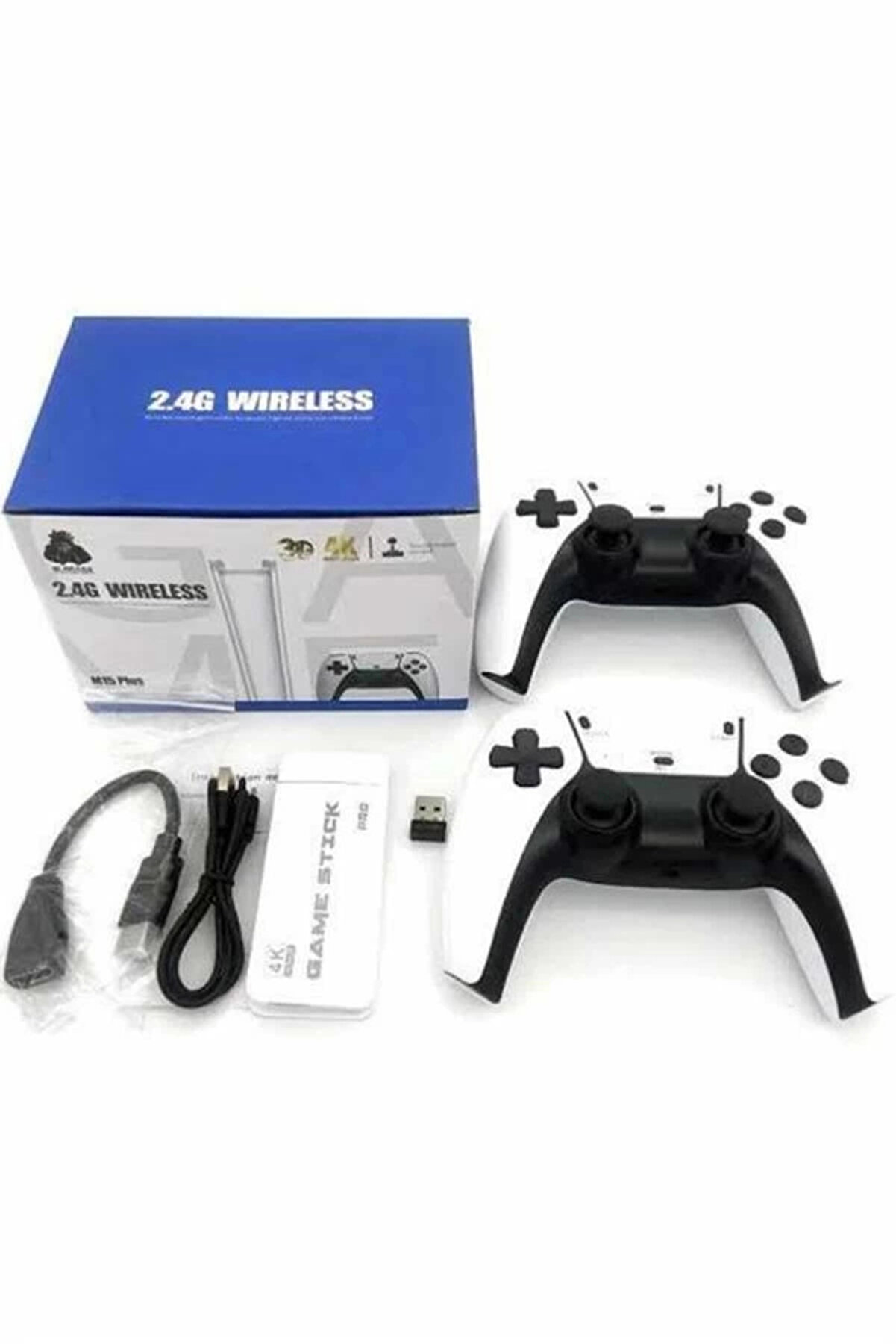 Buti̇k 3D 4K Hd 2.4G Game Sti̇ck 4K Ultra Hd Oyun Konsolu &Ccedil;i̇ft Kollu