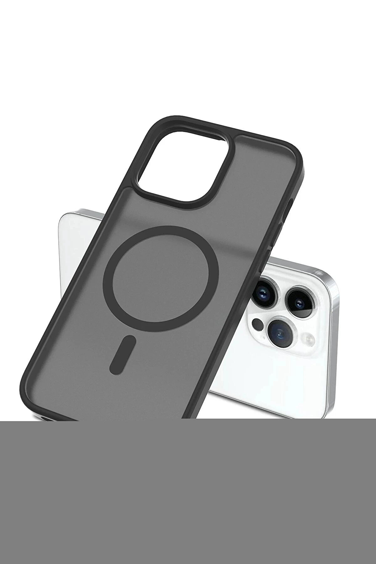 Buti̇k İphone 11 Jota Magsafe Kapak - A&ccedil;ık Mavi̇-(5796)