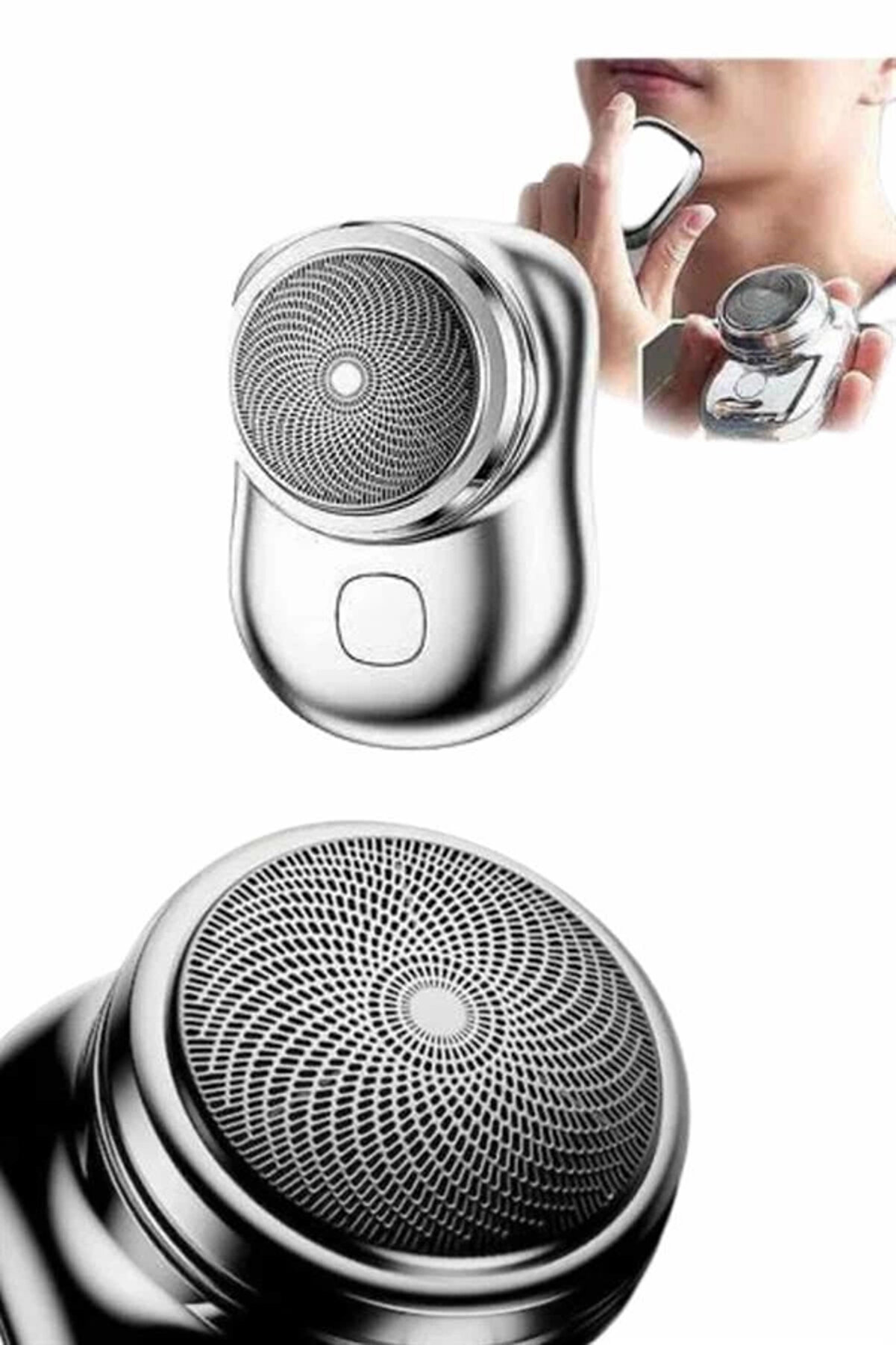 Buti̇k Elektri̇kli̇ Mi̇ni̇ Tıraş Maki̇nesi̇taşınabi̇li̇r Usb Şarjlı Kablosuz Tıraş Maki̇nesi̇
