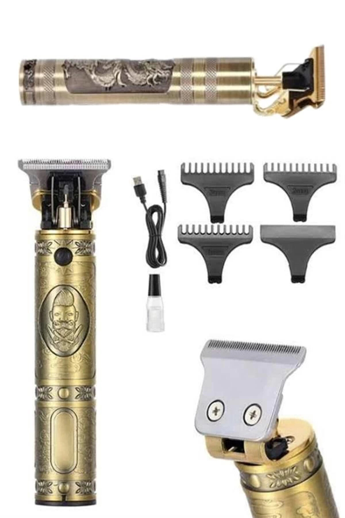 Buti̇k Sa&ccedil; Sakal V&uuml;cut Tıraş Maki̇nesi̇ &Ccedil;i̇zi̇k Atma Maki̇nesi̇ Paslanmaz &Ccedil;eli̇k