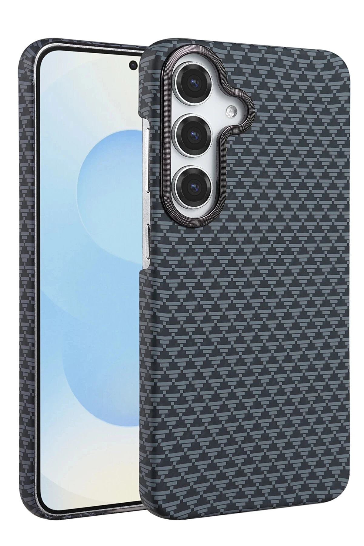 Buti̇k Samsung Galaxy A25 5G Vega Magsafe Kapak - Gri̇-(5796)