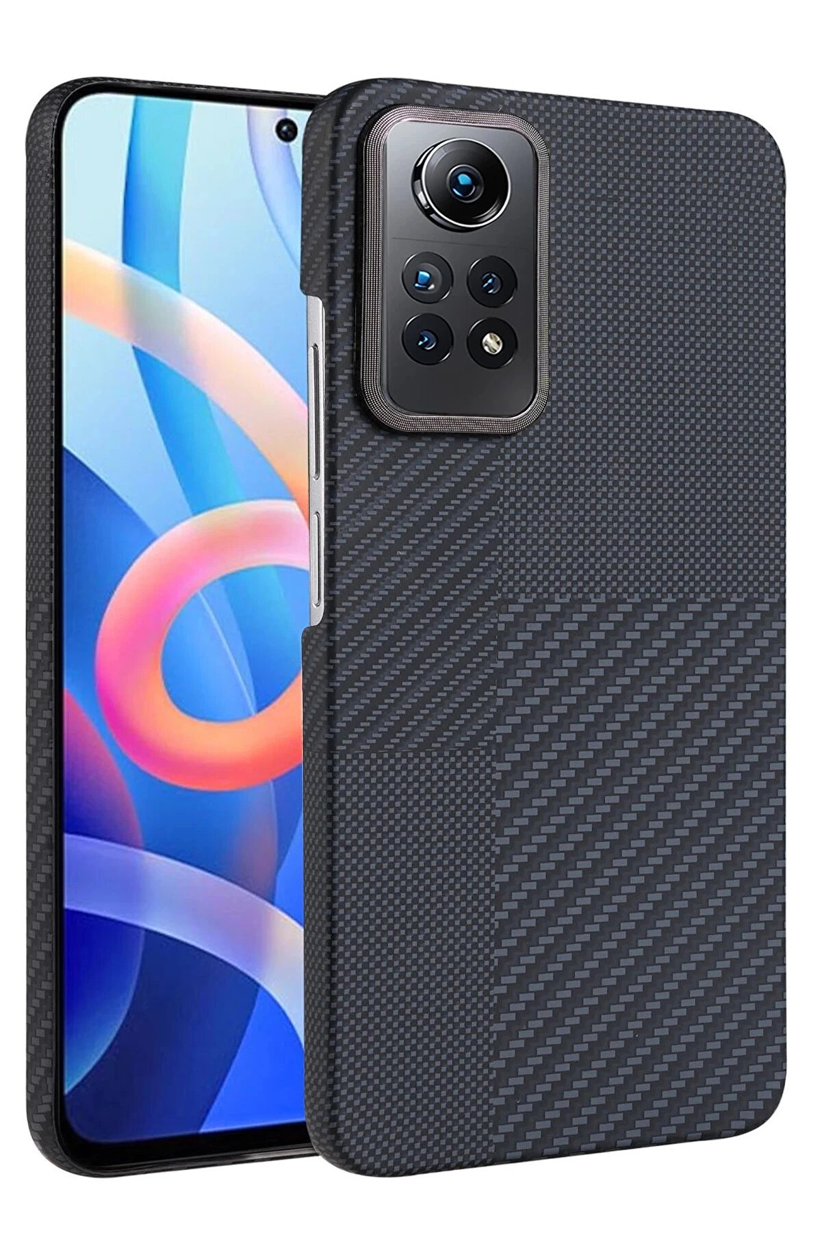 Buti̇k Xi̇aomi̇ Redmi̇ Note 12 Pro 4G Vega Magsafe Kapak - Si̇yah-(5796)